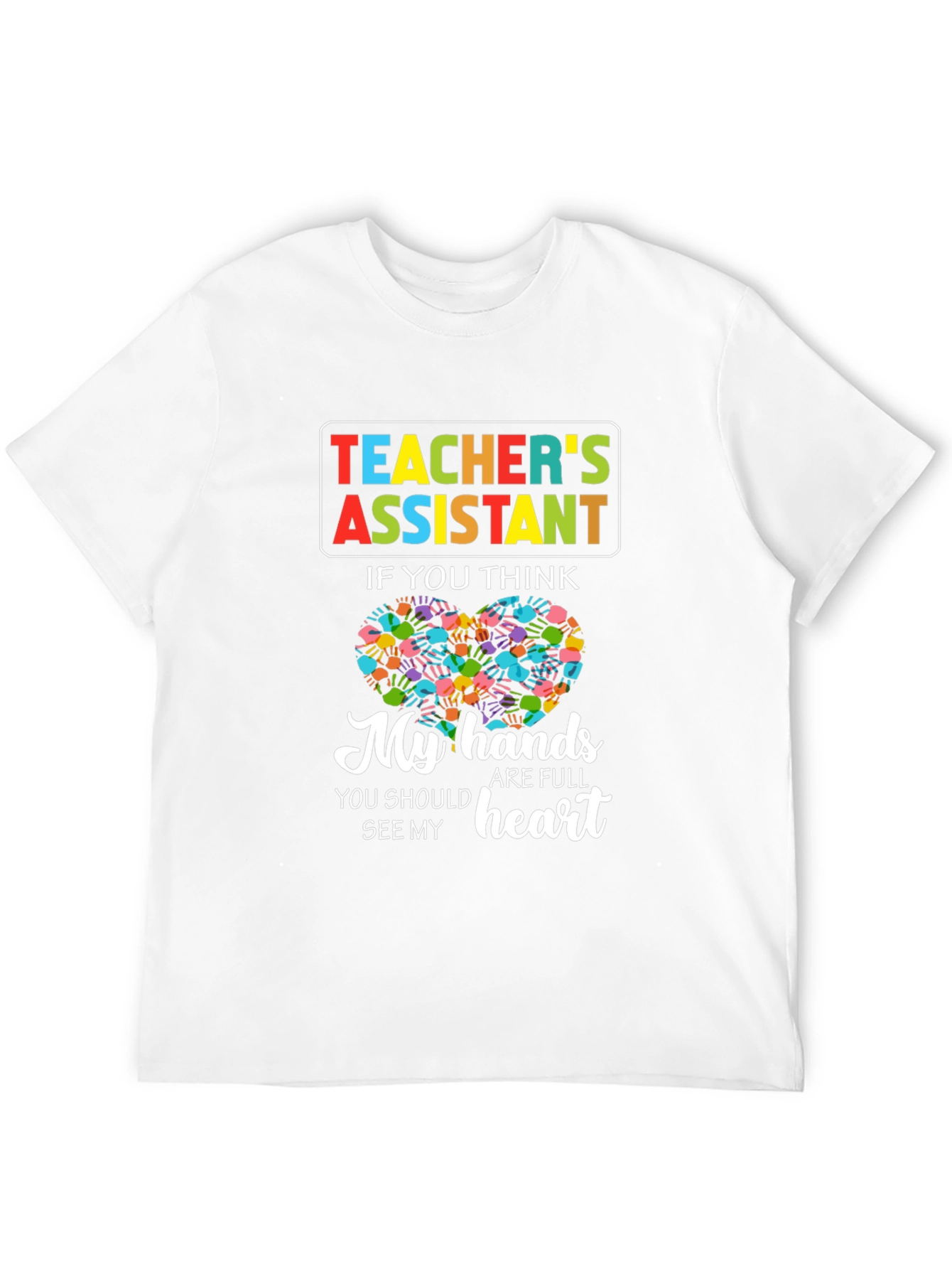 Black Teacher's Assistant T-Shirt view 12