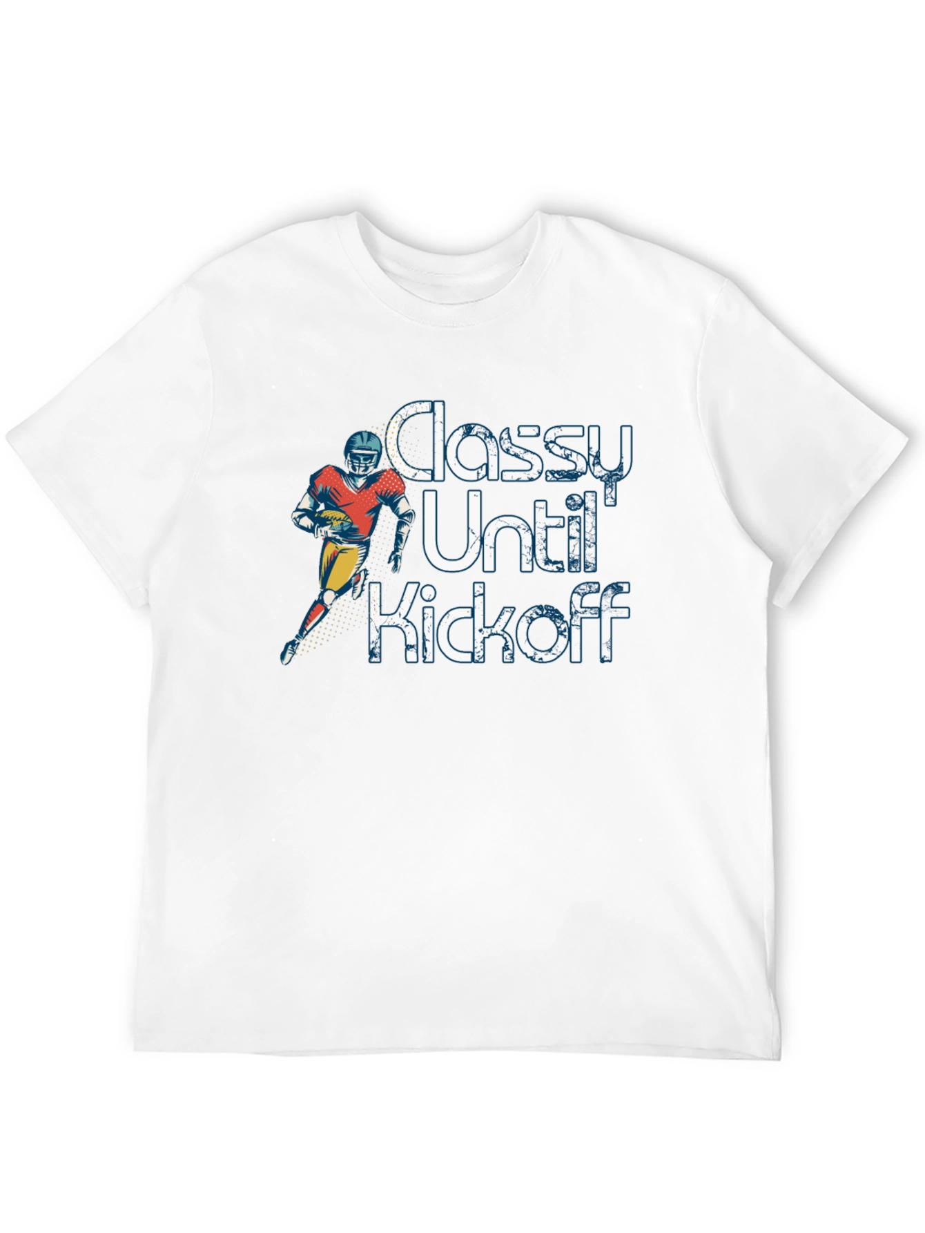 Black Classy Until Kickoff T-Shirt view 12