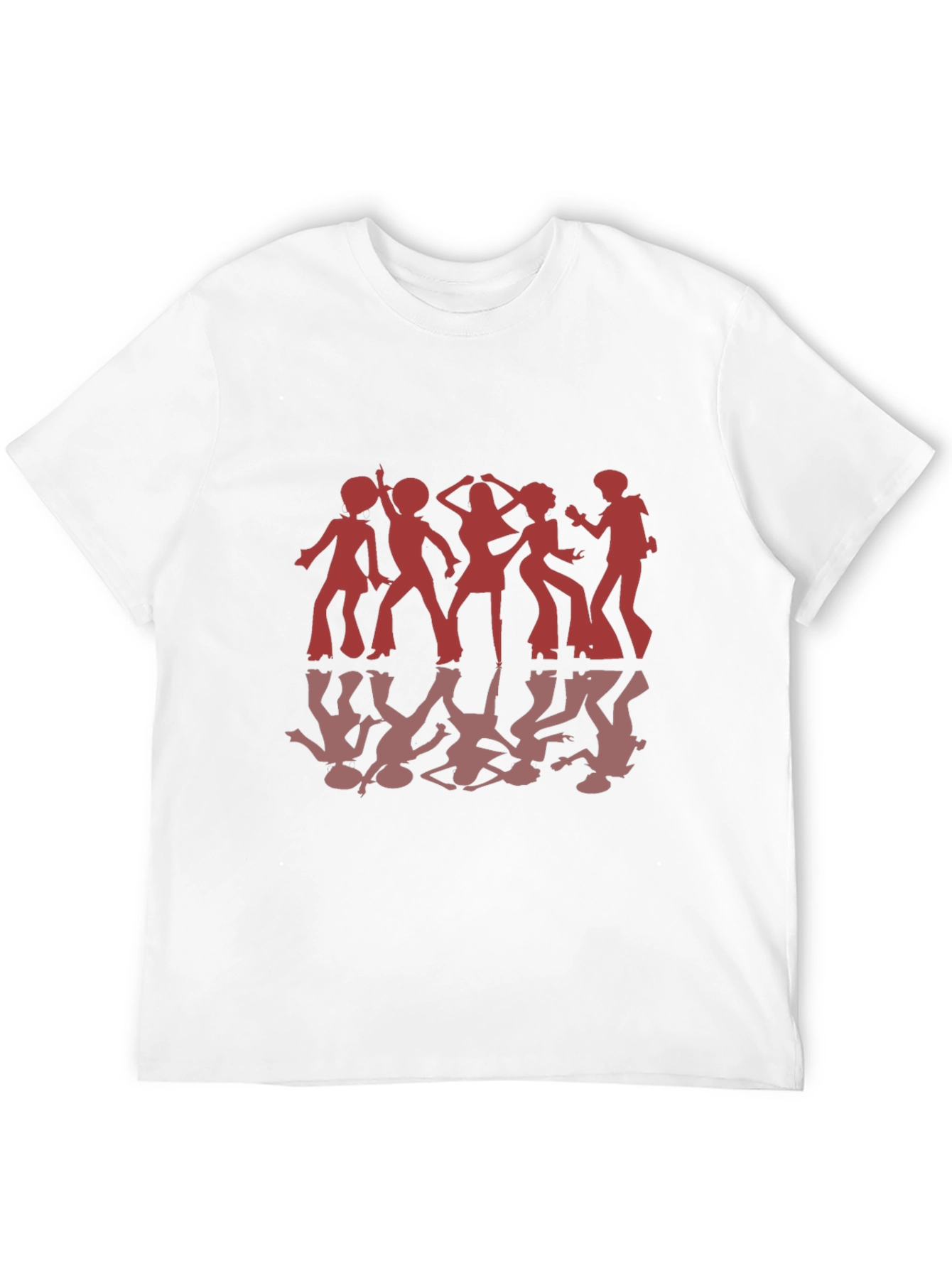 Black Retro Disco Dance T-Shirt - Black view 12