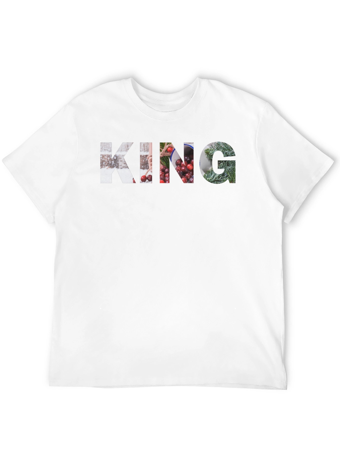 Black King Graphic Black T-Shirt view 12