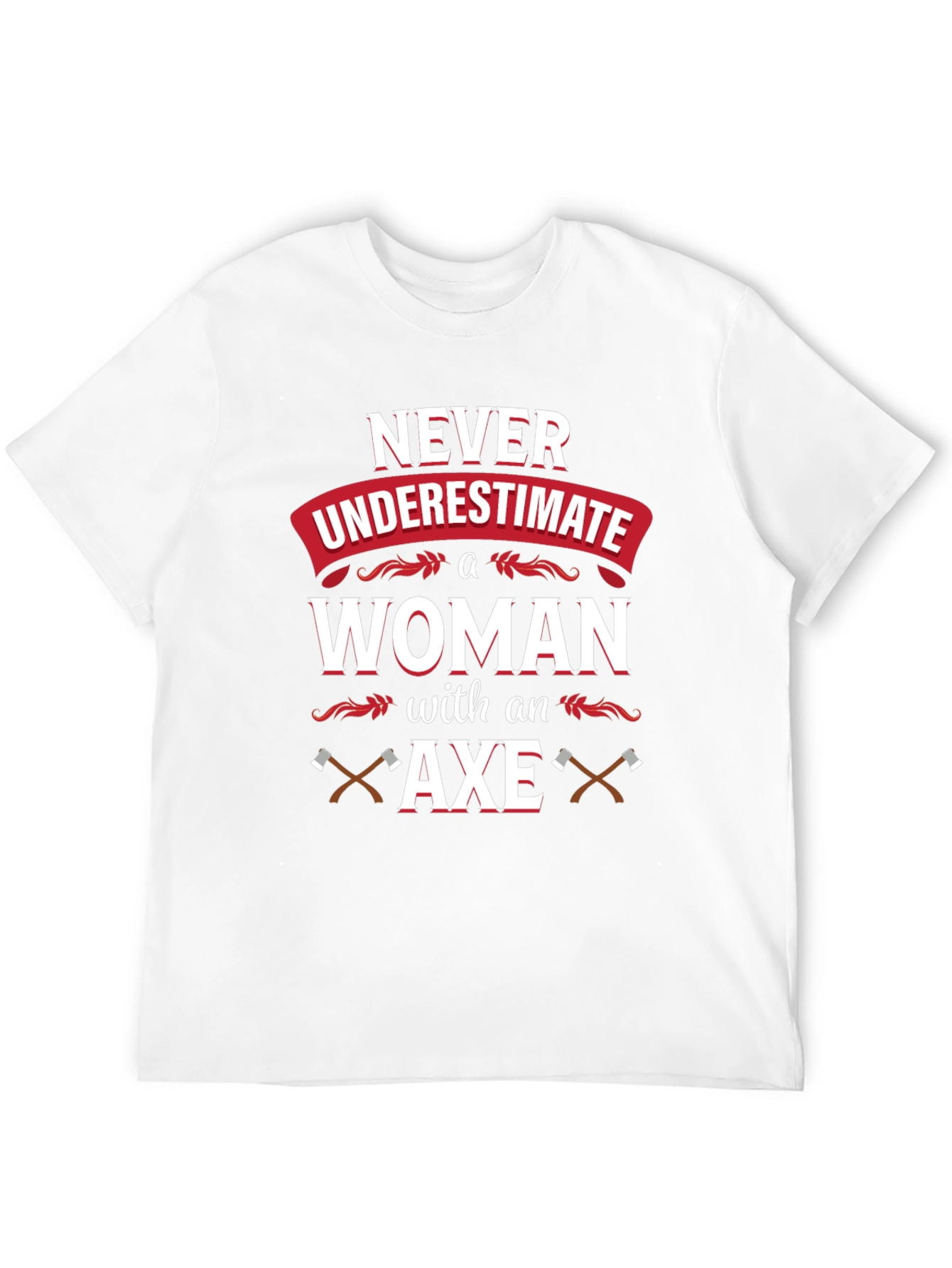 Black Never Underestimate A Woman With An Axe T-Shirt view 12
