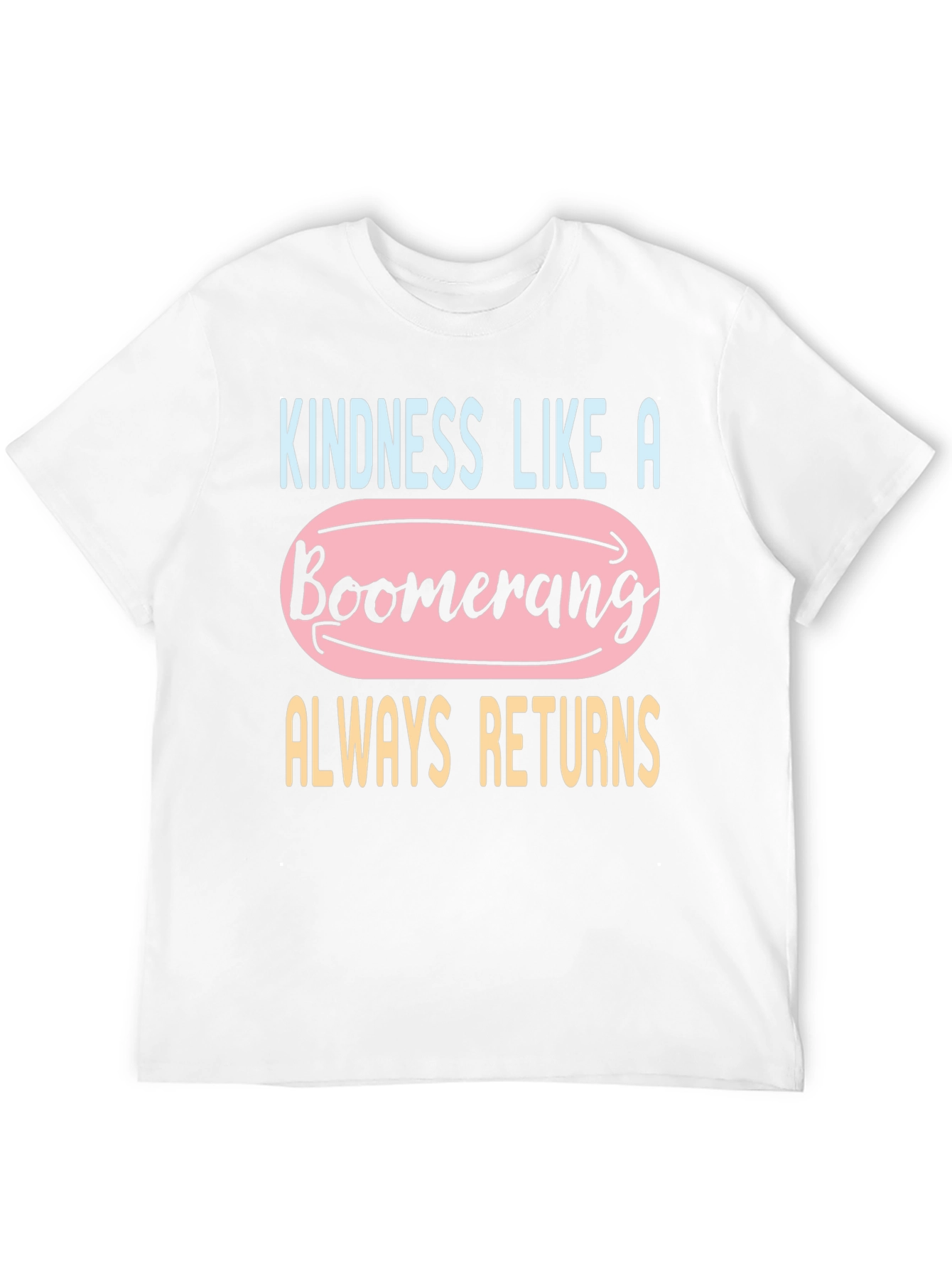 Black Kindness Boomerang Graphic Tee - Always Returns view 12