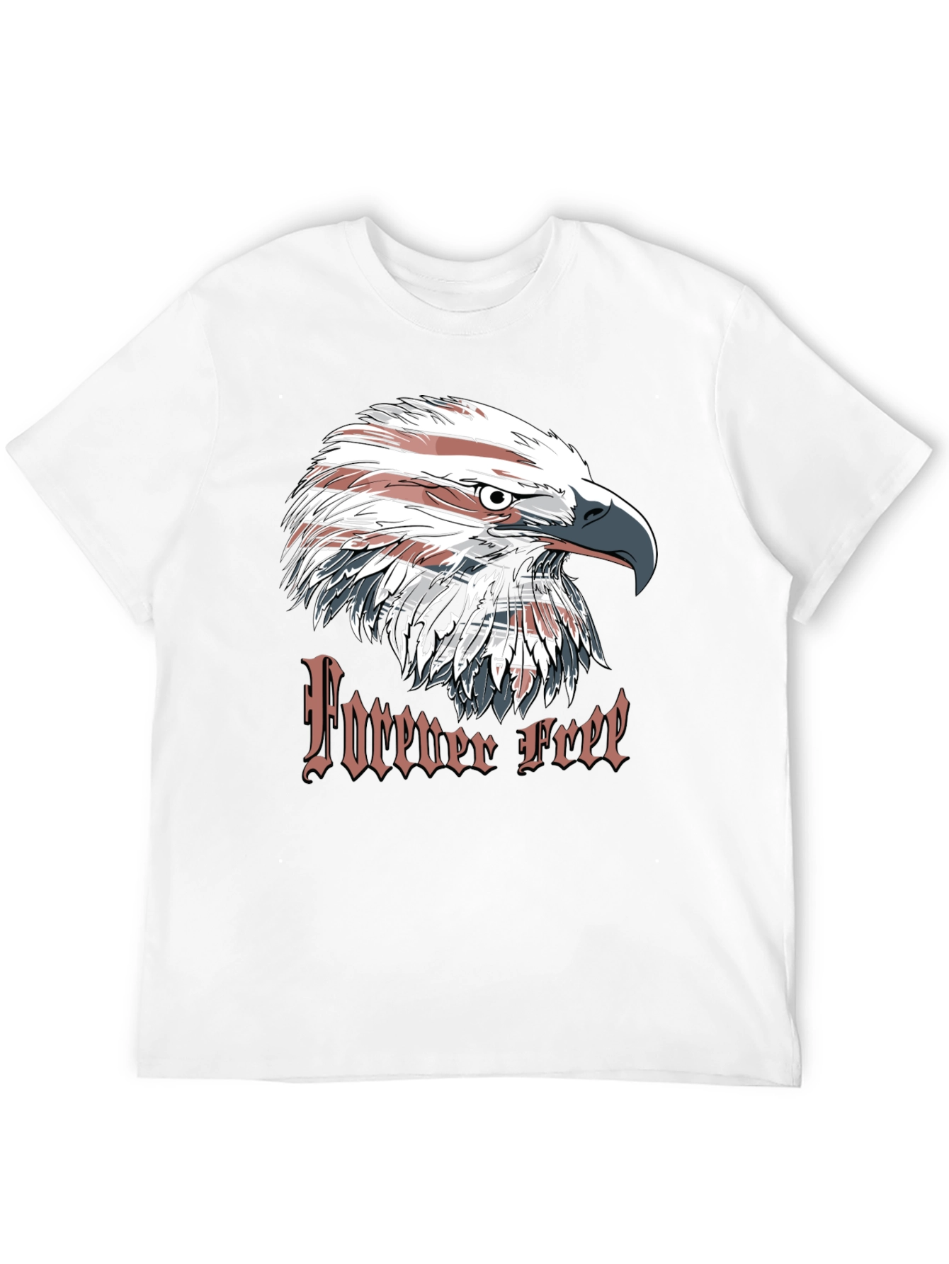 Forever Free Eagle Graphic T-Shirt - 12