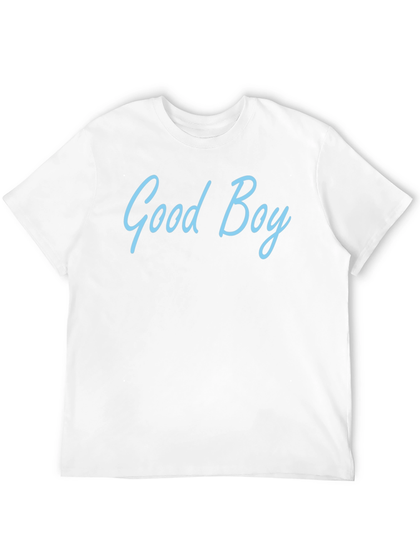 Black Good Boy Graphic Tee - Mens Black Cotton Blend T-Shirt view 12