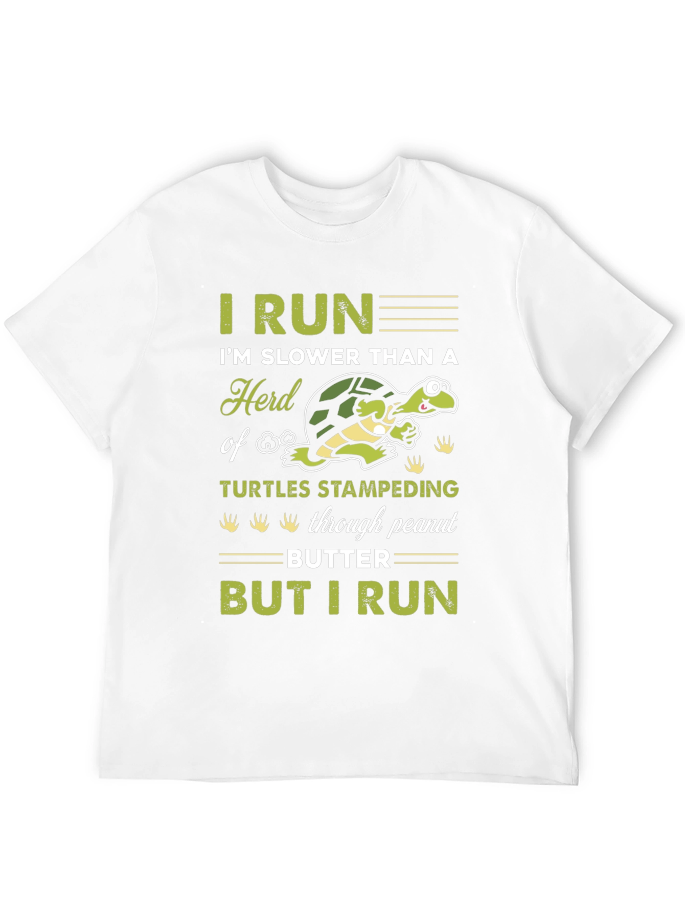 Black Funny Turtle Running Graphic T-Shirt view 12