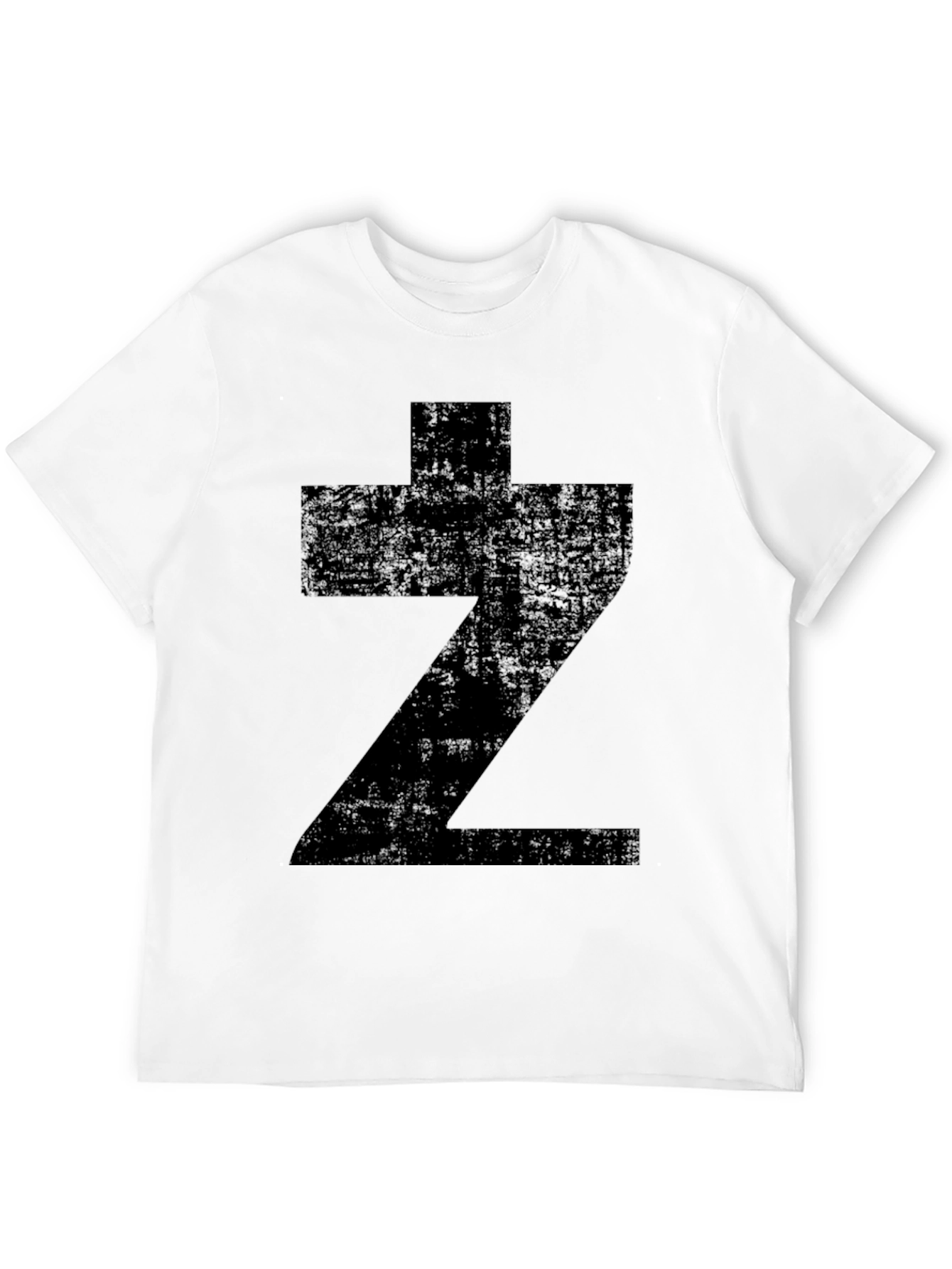 Black Bold Symbol Black T-Shirt view 12