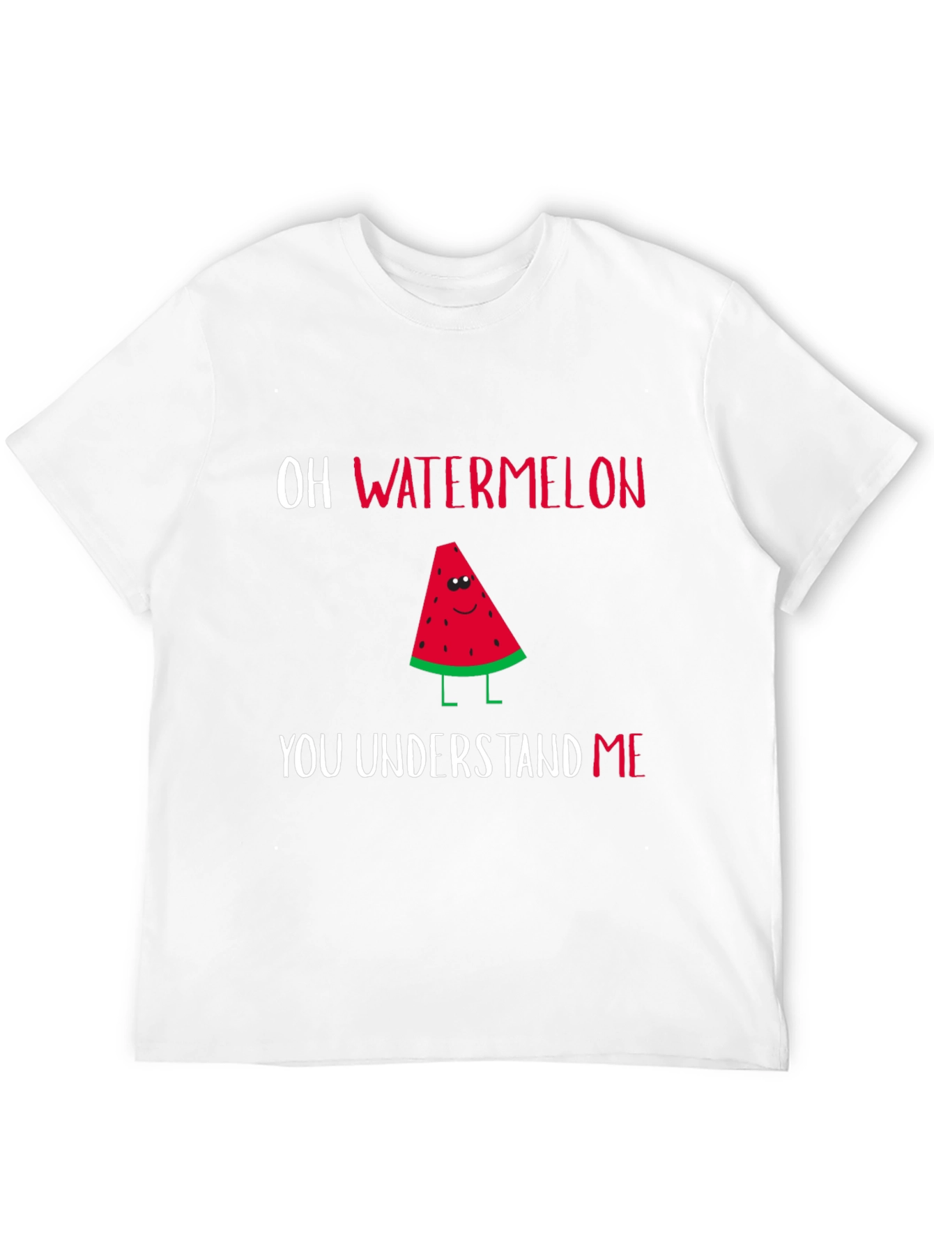 Black Oh Watermelon You Understand Me T-Shirt view 12