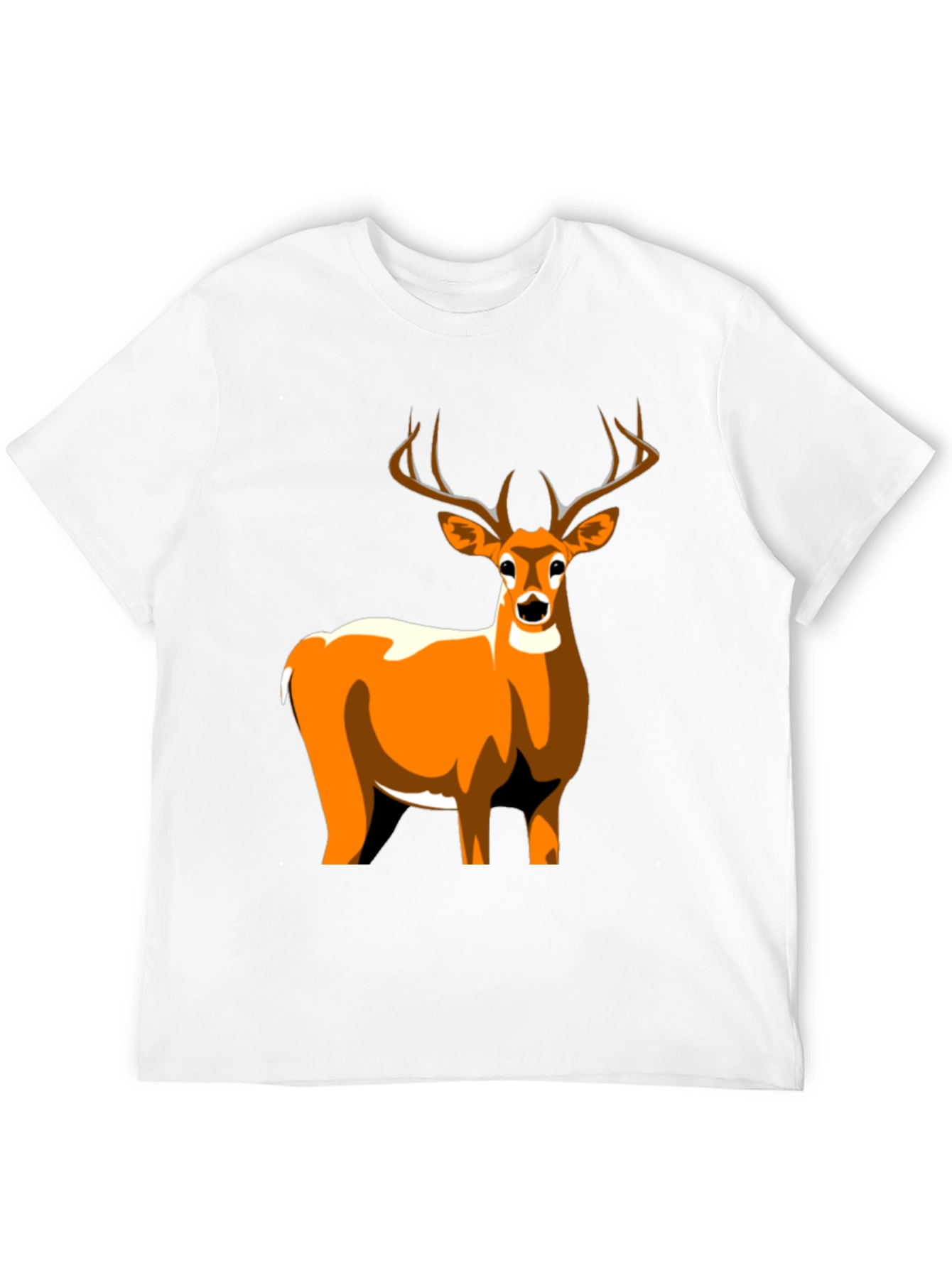 Black Deer Graphic Tee - Stylish Men's T-Shirt view 12