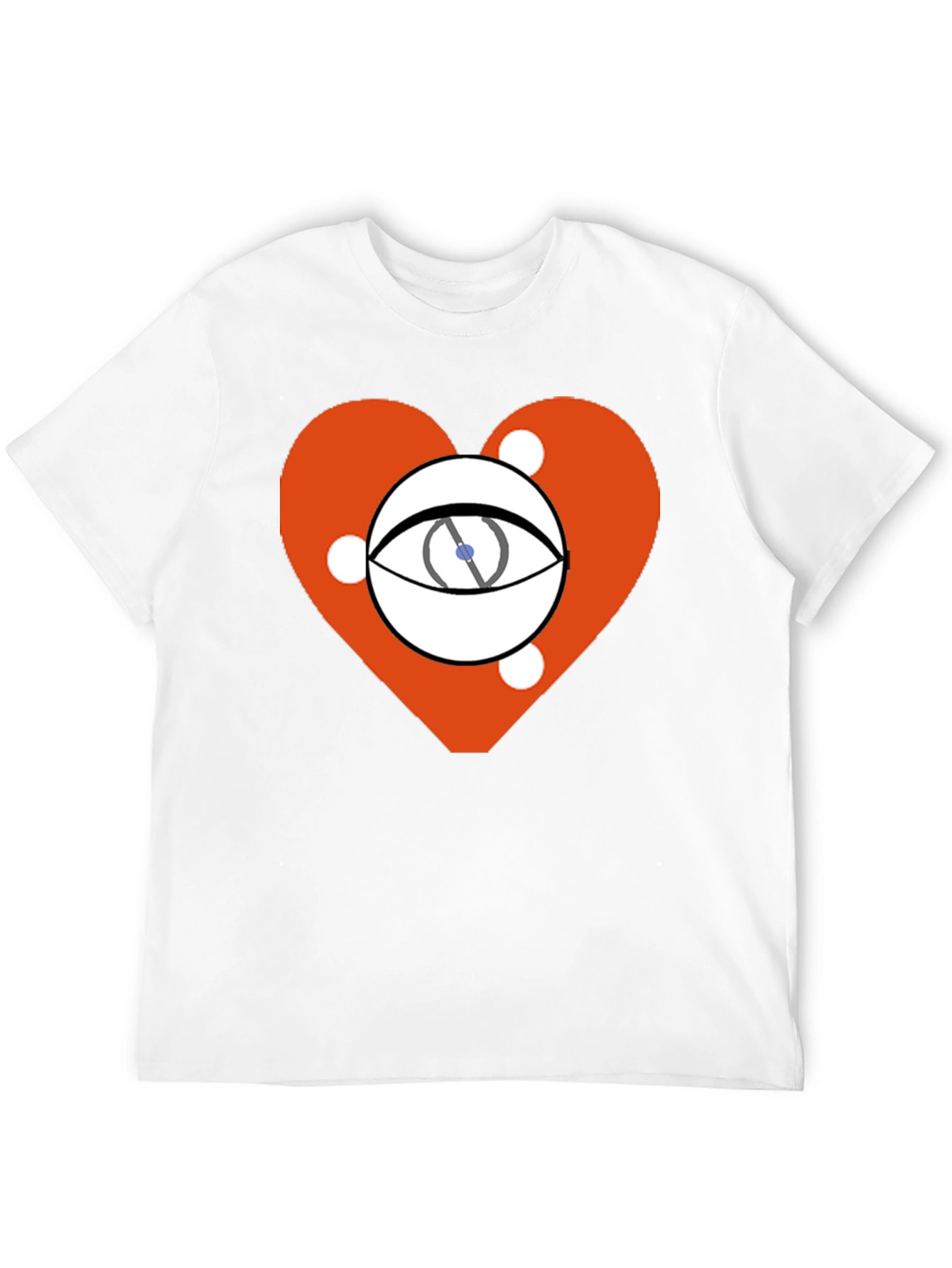Black Eye Heart Graphic Black Tee view 12