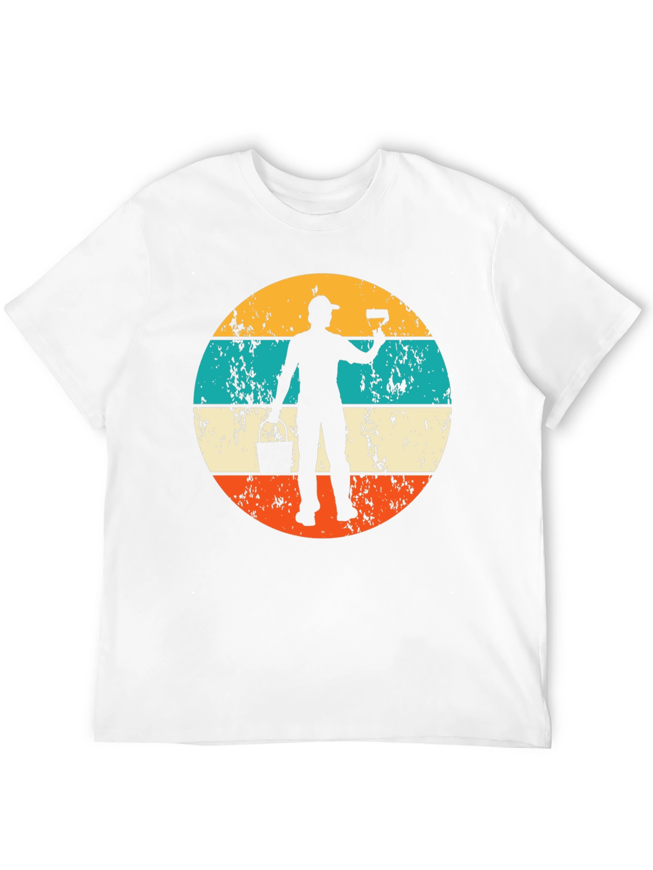 Retro Painter T-Shirt - Cool Vintage Style - 12