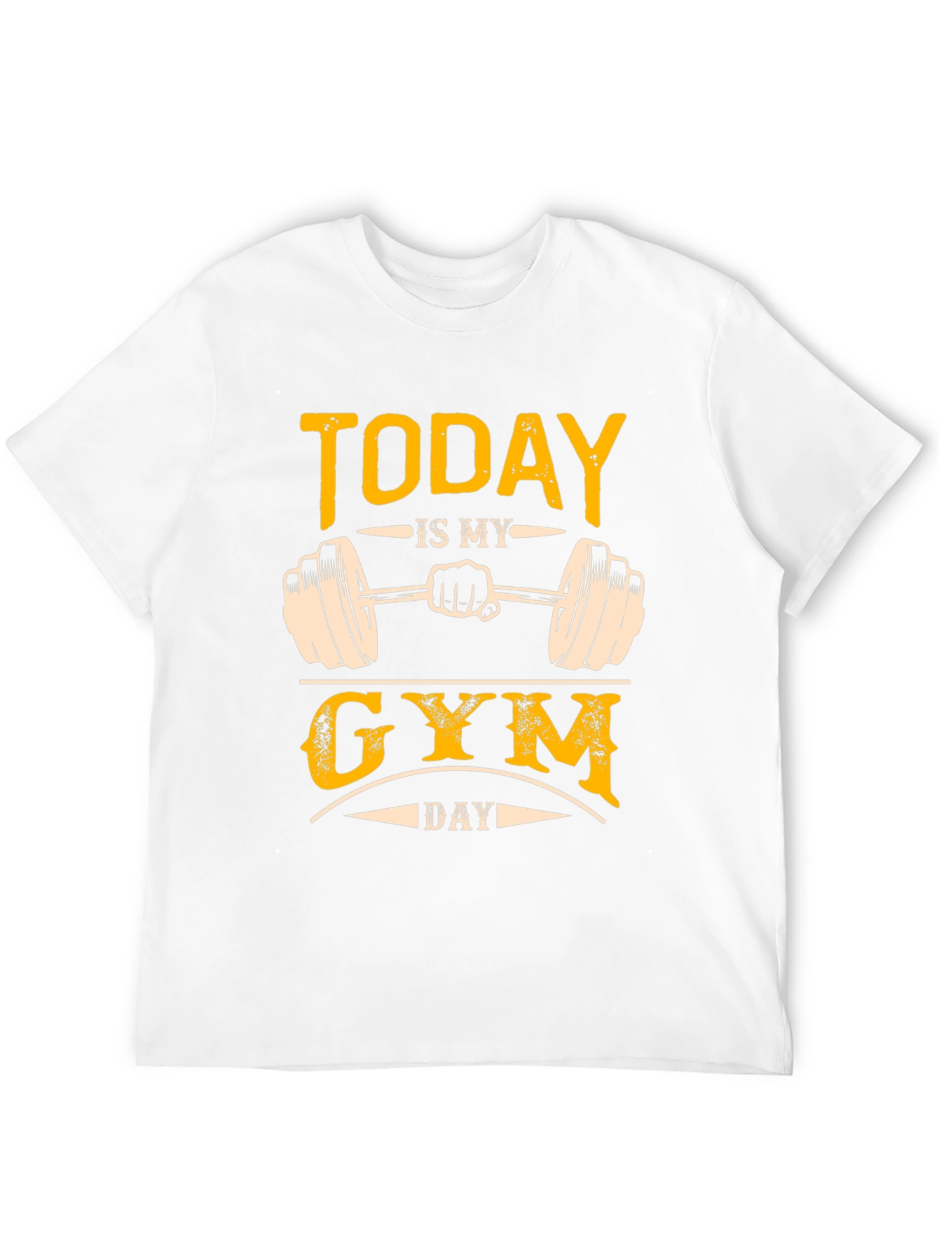 Black Today Is My Gym Day T-Shirt view 12