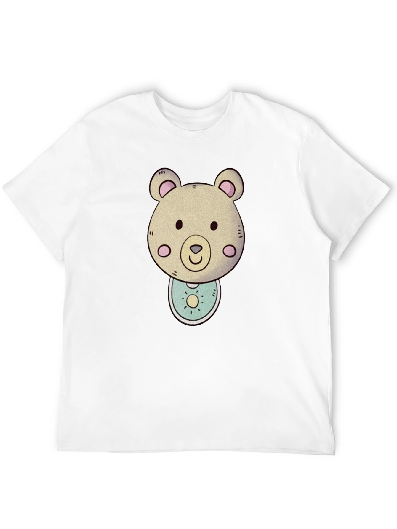 Black Bear Graphic Tee - Cute Cartoon Animal Shirt view 12