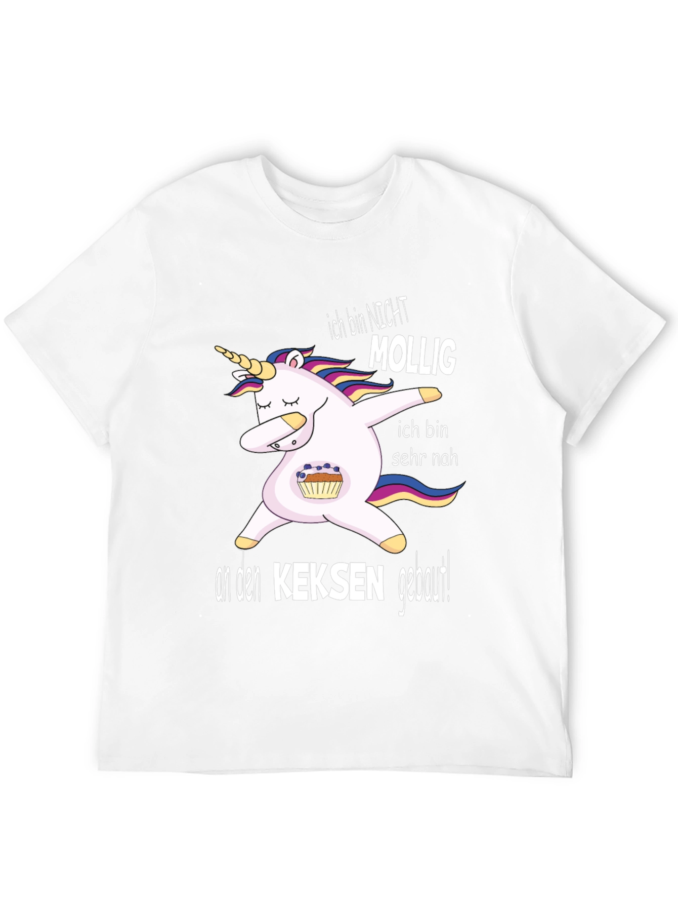 Black Unicorn Dab T-Shirt - Ich Bin Nicht Mollig view 12