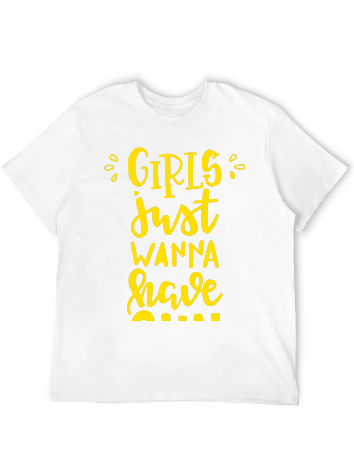 Black Girls Just Wanna Have Fun Black T-Shirt view 12