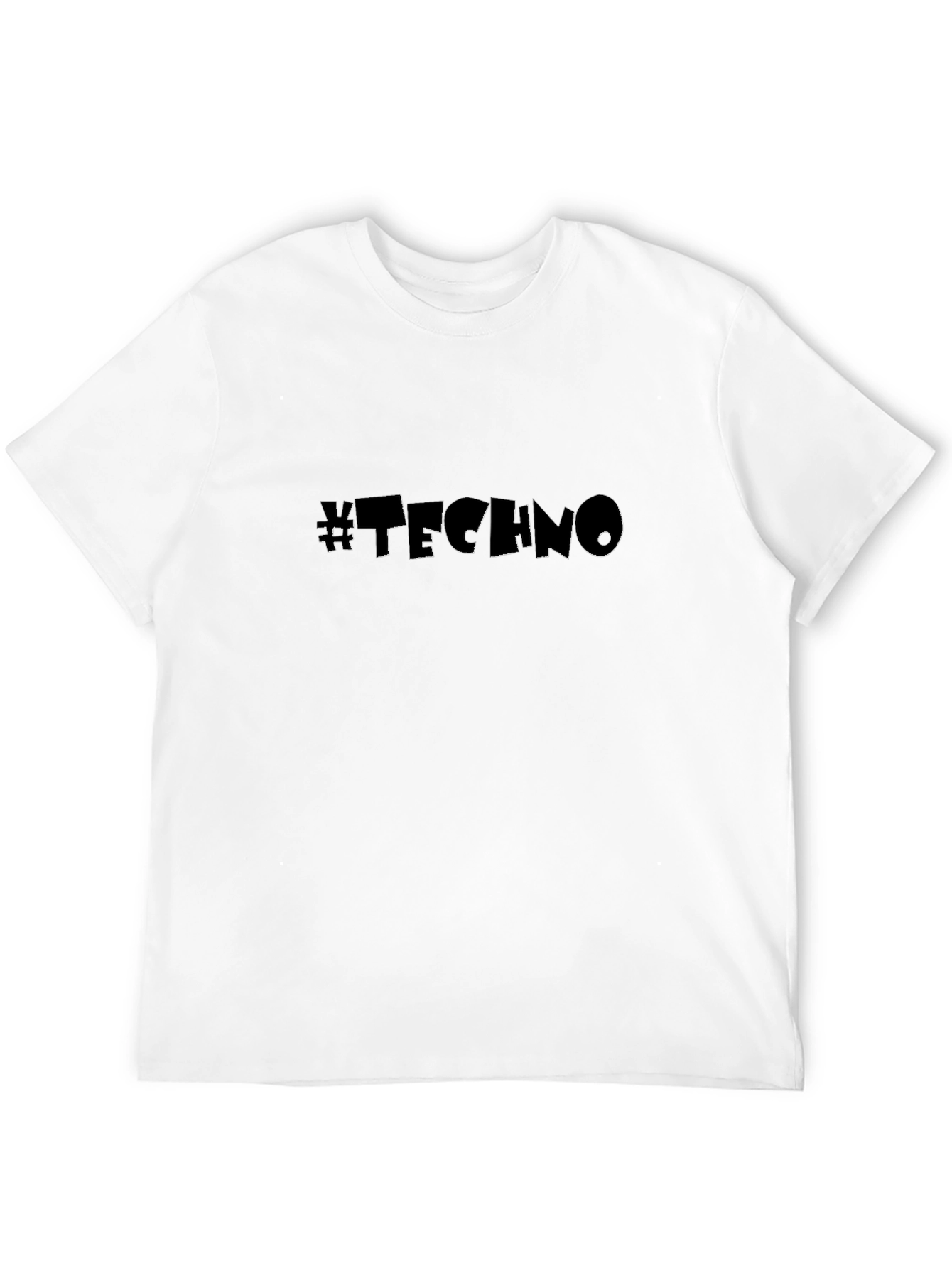 Black Black #TECHNO Graphic T-Shirt - Music Lover Tee view 12