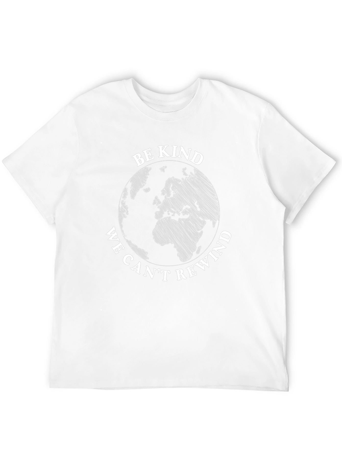 Black Be Kind Earth Graphic Tee - Black Crew Neck T-Shirt view 12