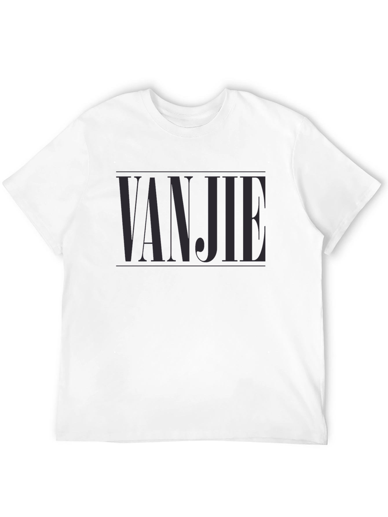 Black Vanjie Graphic Tee - Comfortable Everyday Wear view 12