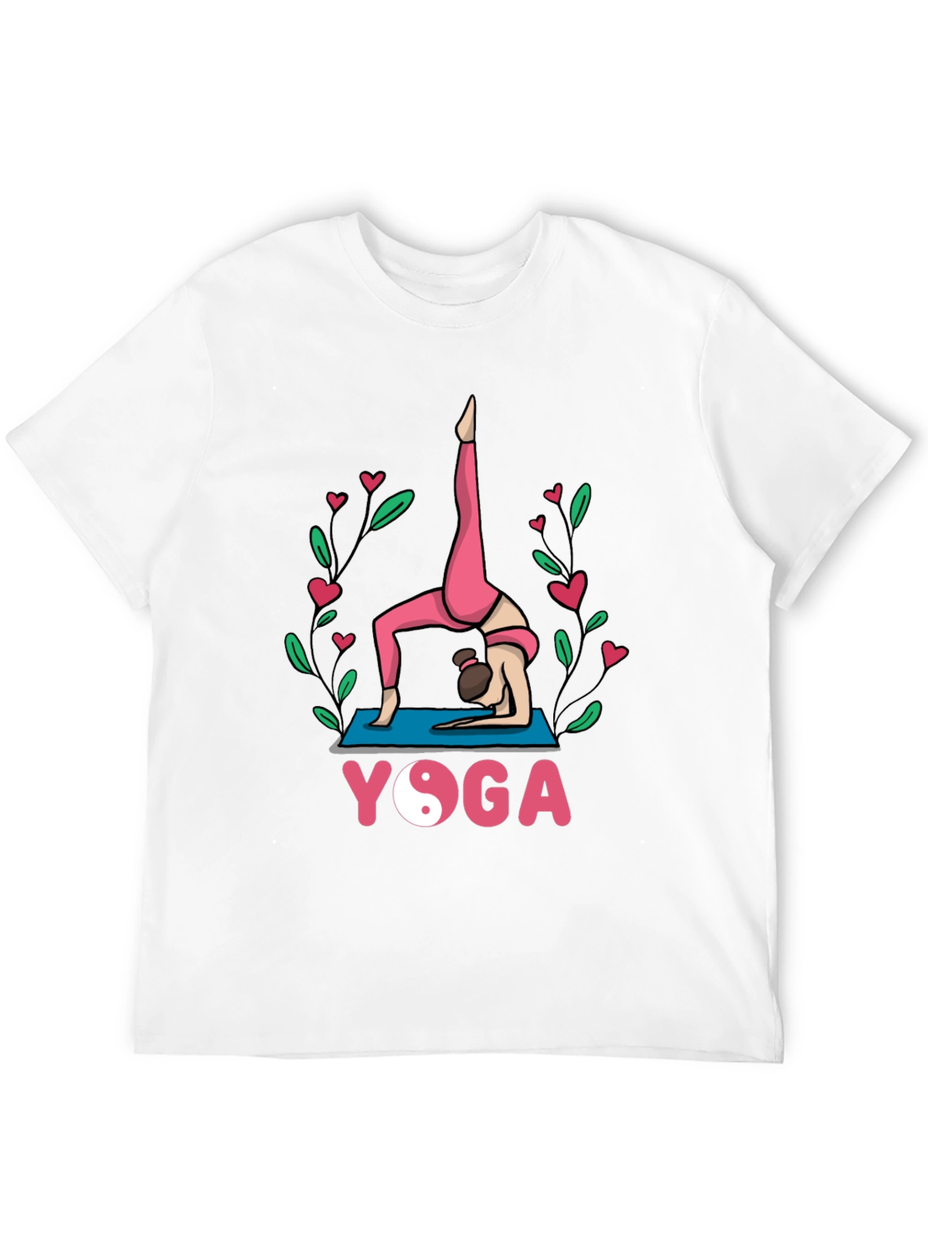 Black Yoga Pose Graphic Tee - Meditative Style view 12