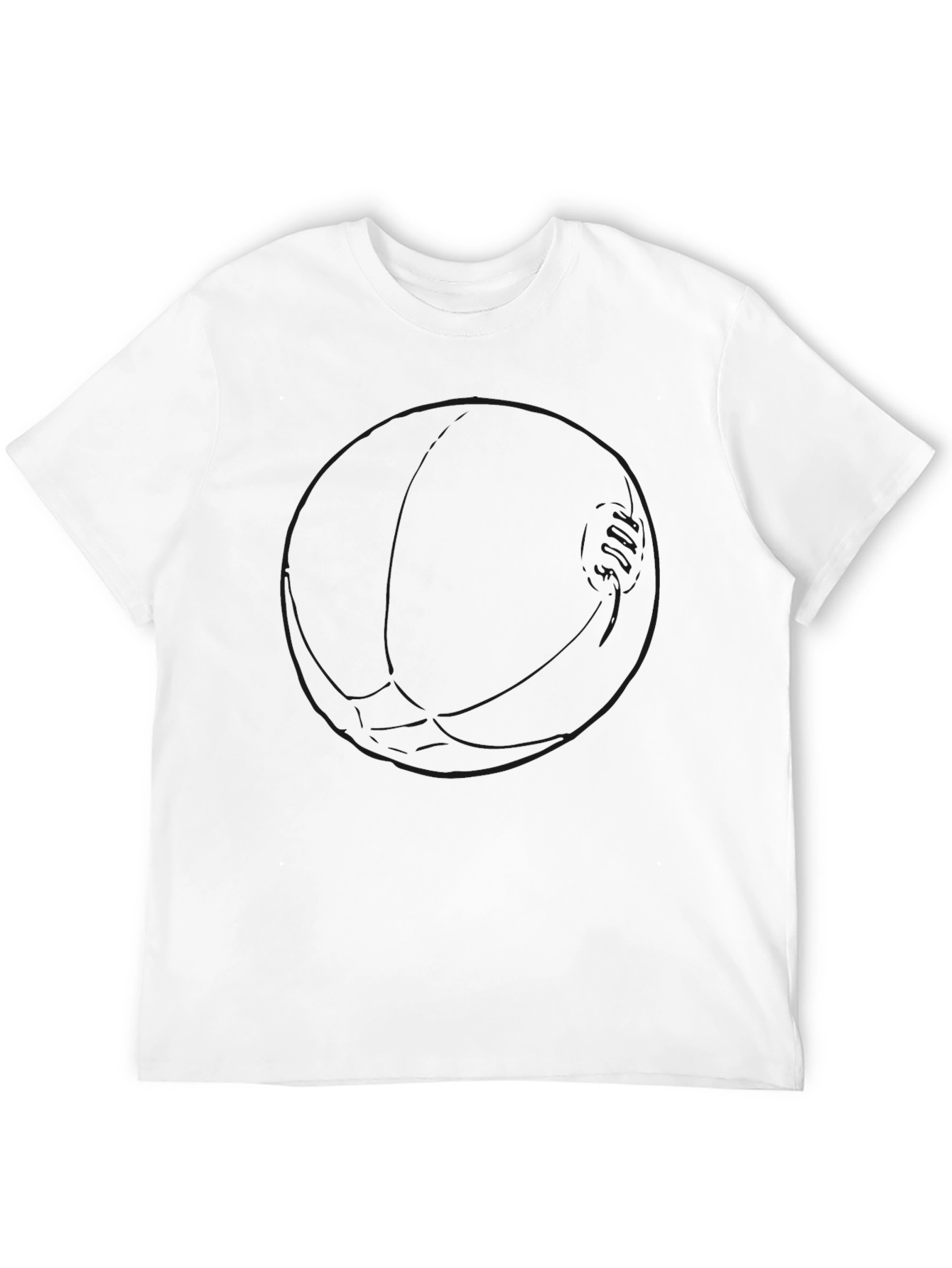 Black Men's Black Crew Neck Short Sleeve T-Shirt view 12