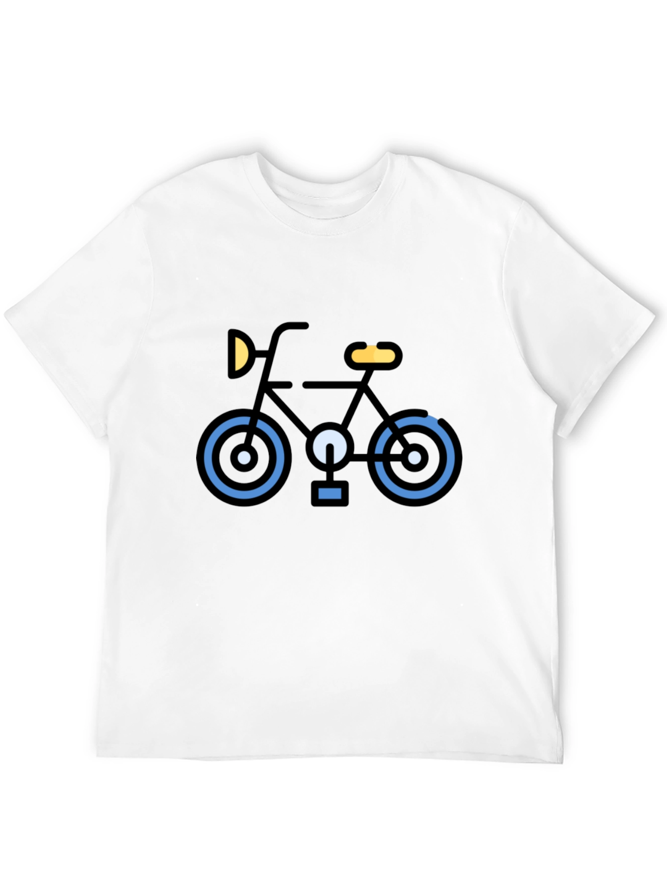 Black Bike Graphic Tee - Stylish & Comfortable Black T-Shirt view 12