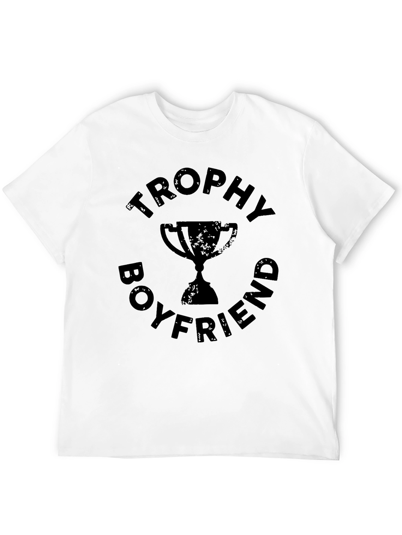 Black Trophy Boyfriend Black Graphic Tee view 12