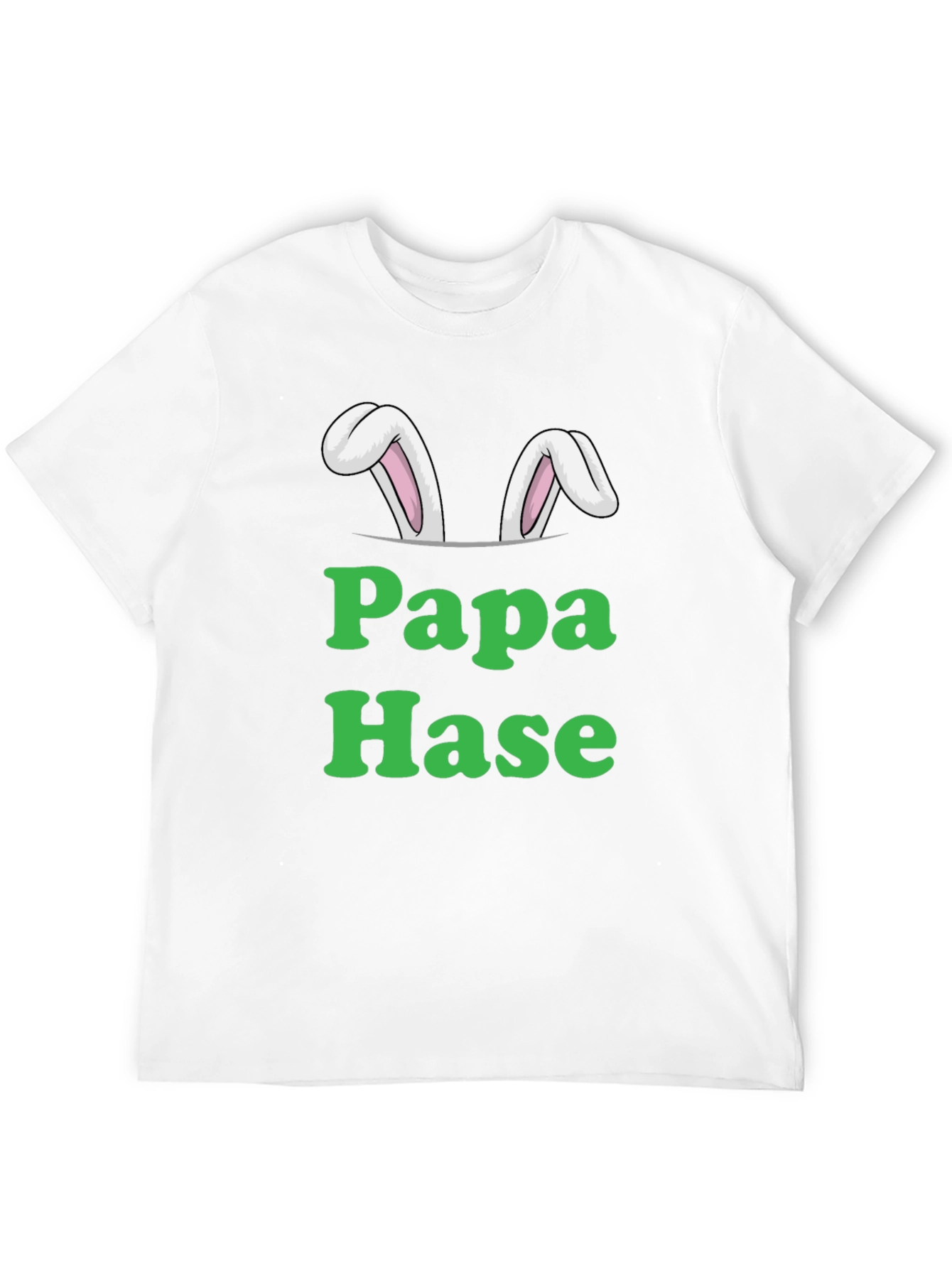Camiseta Negra Papa Hase - Diseño Divertido de Pascua