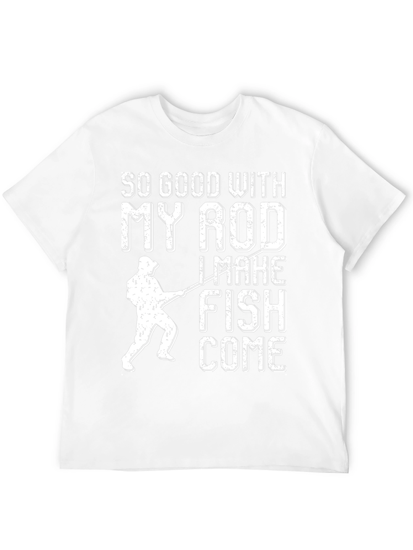 Black Funny Fishing T-Shirt - So Good With My Rod! view 12