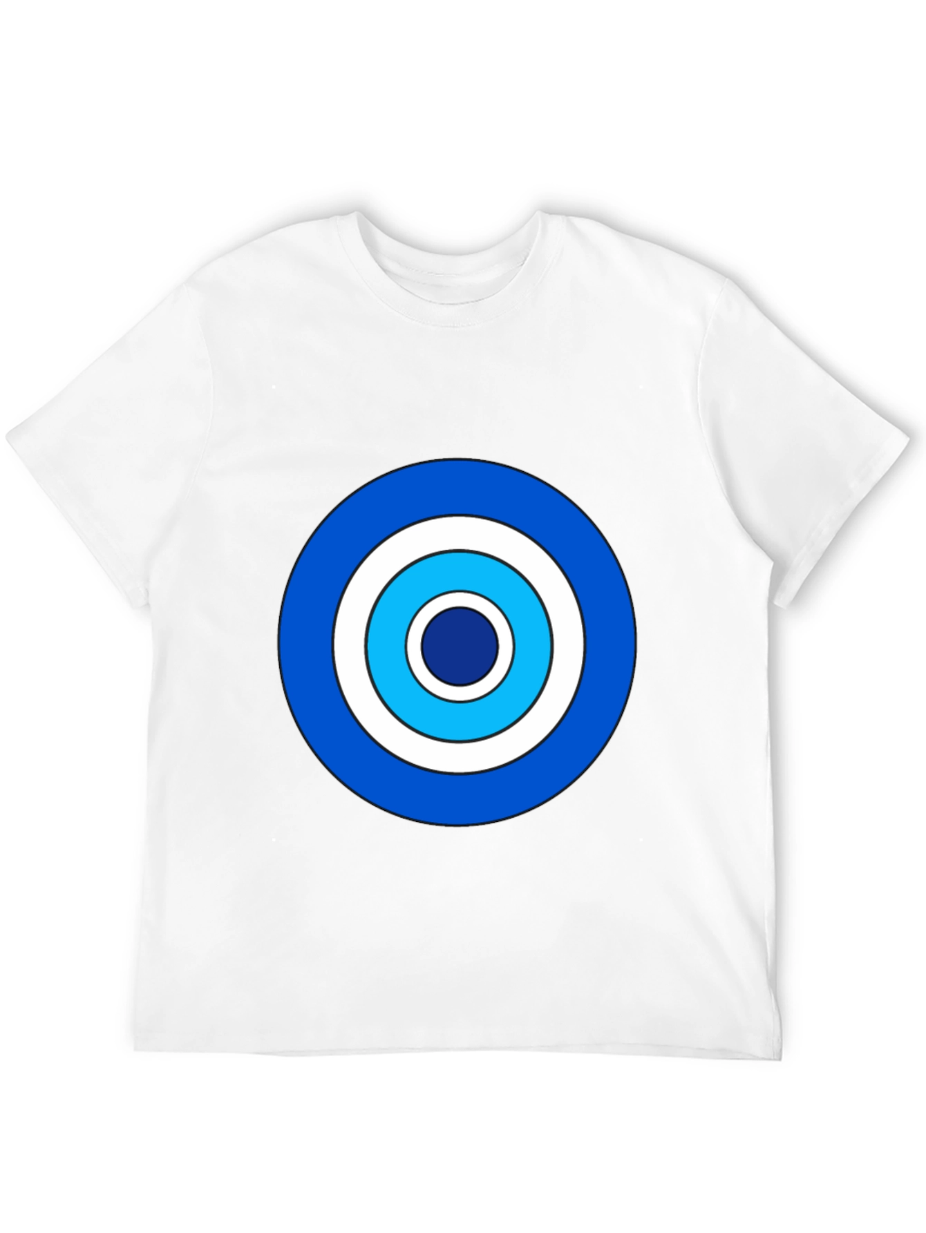 Black Bullseye Graphic Tee - Bold Target Design view 12