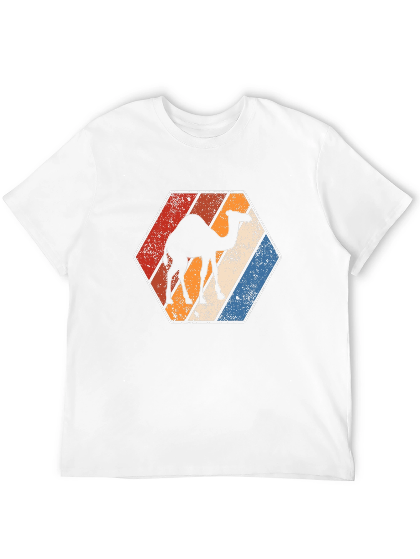 Black Retro Camel T-Shirt - Desert Vibes view 12