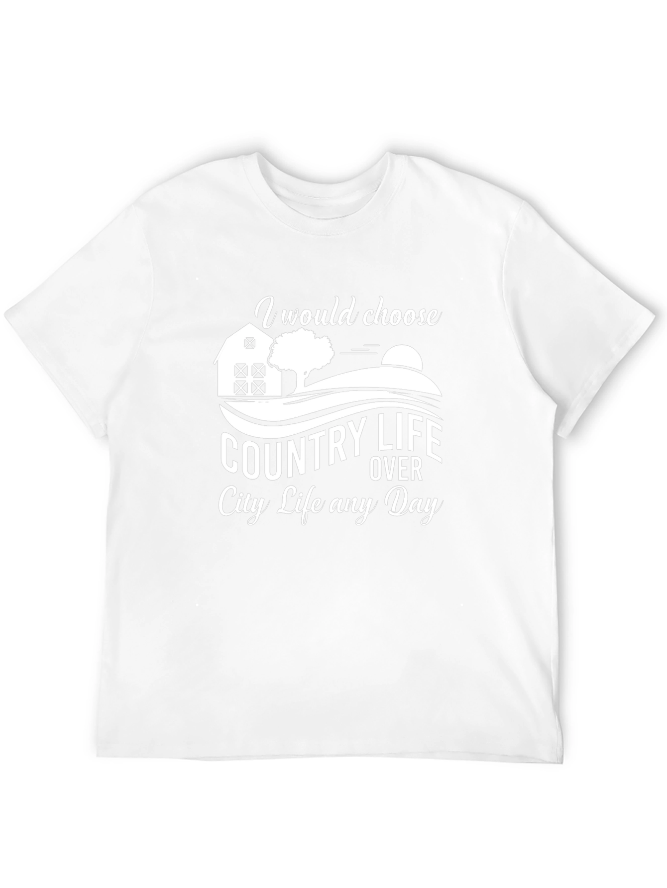 Country Life Black Graphic Tee - 12
