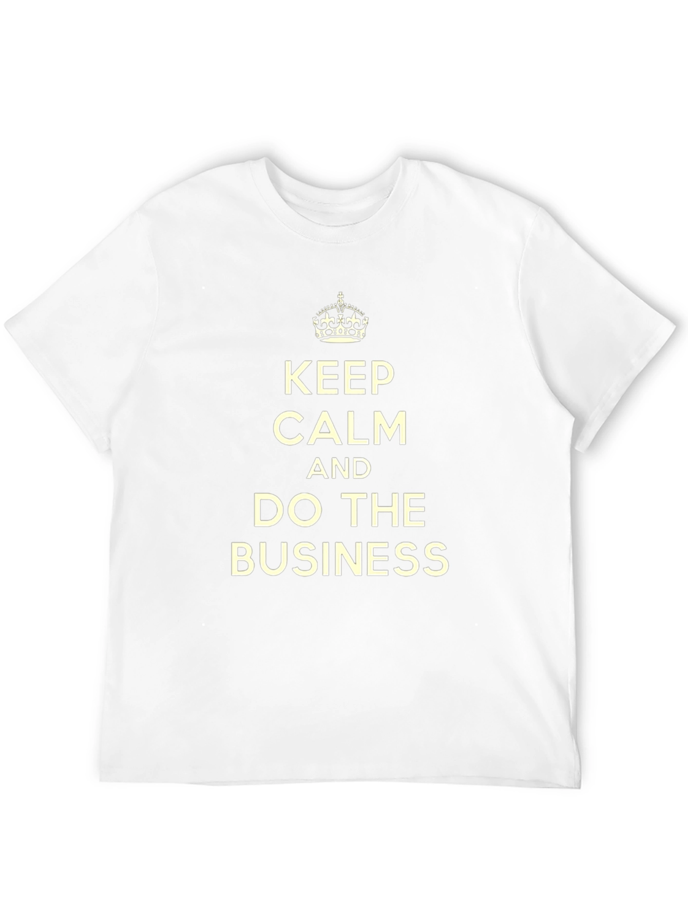 Black Keep Calm and Do The Business T-Shirt view 12