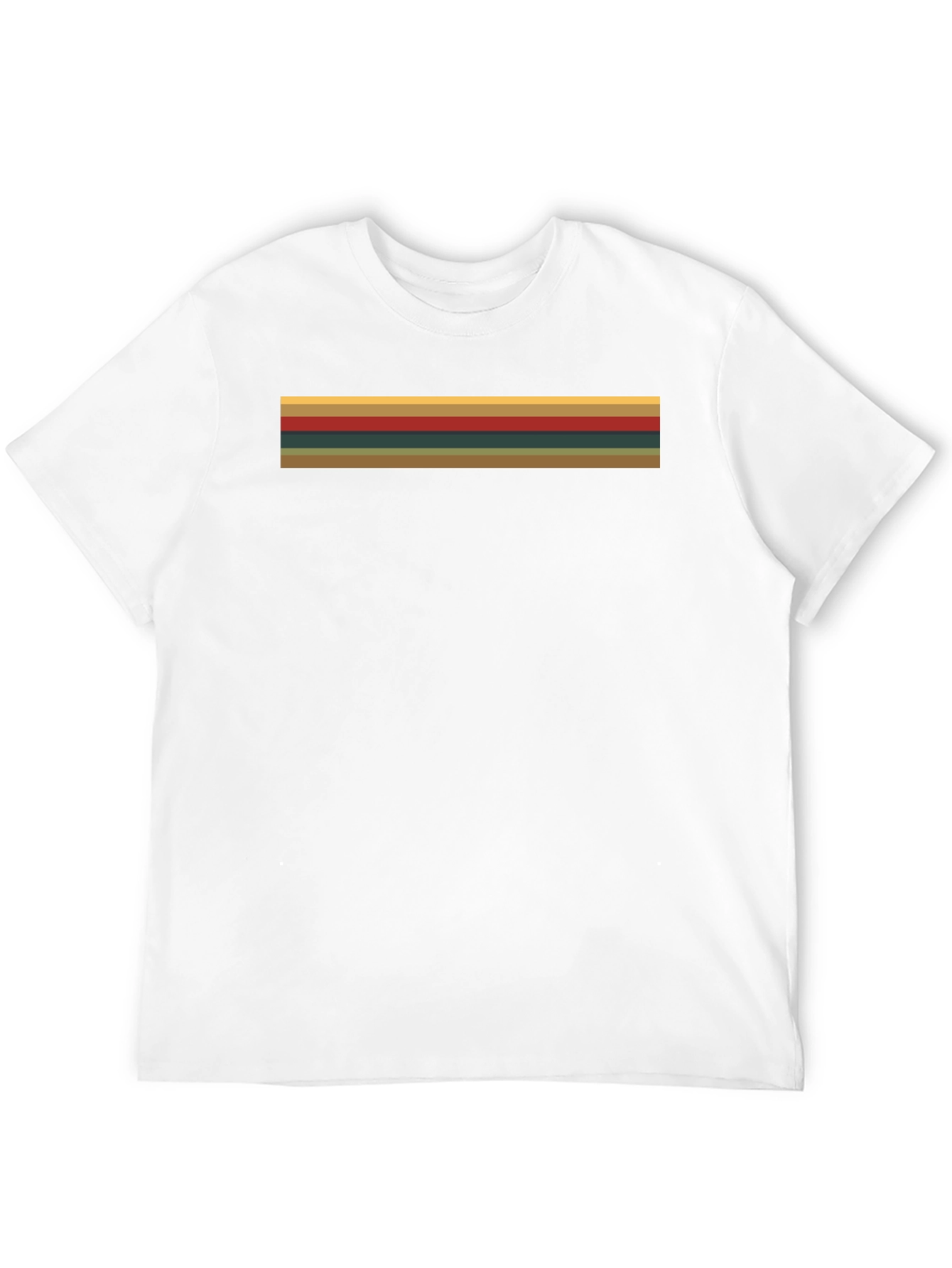 Black Retro Stripe Tee - Time Traveler Style view 12