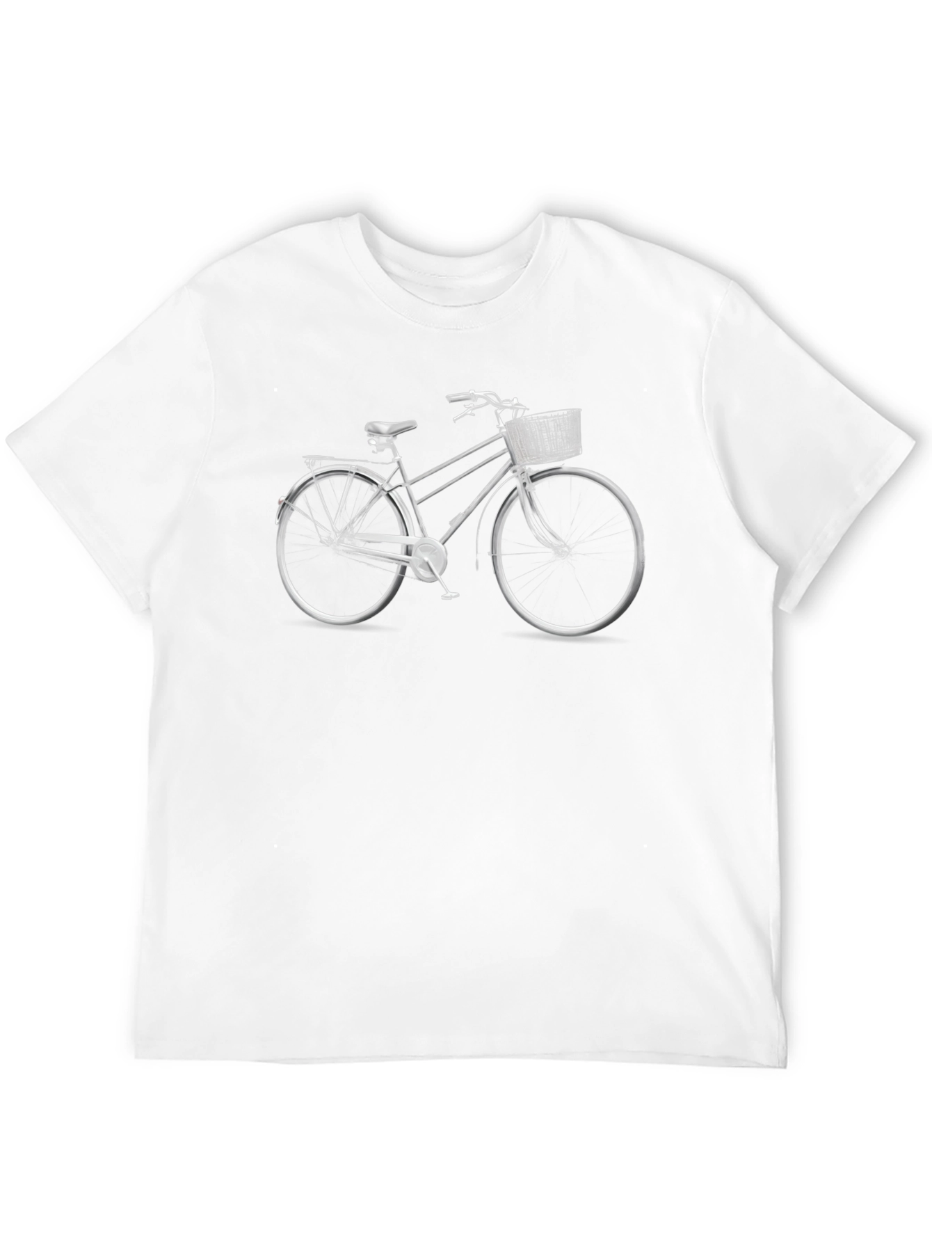 Black Vintage Bicycle Graphic T-Shirt - Classic Style view 12
