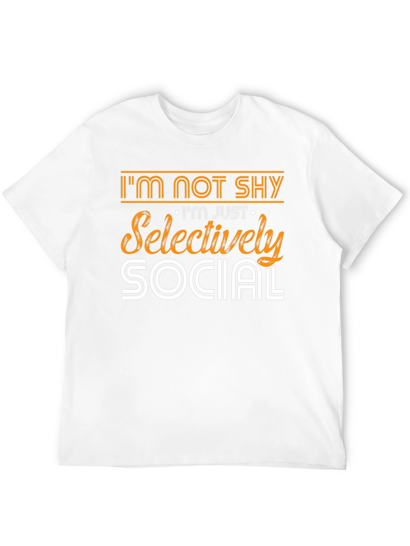 Black Selectively Social Graphic Tee view 12