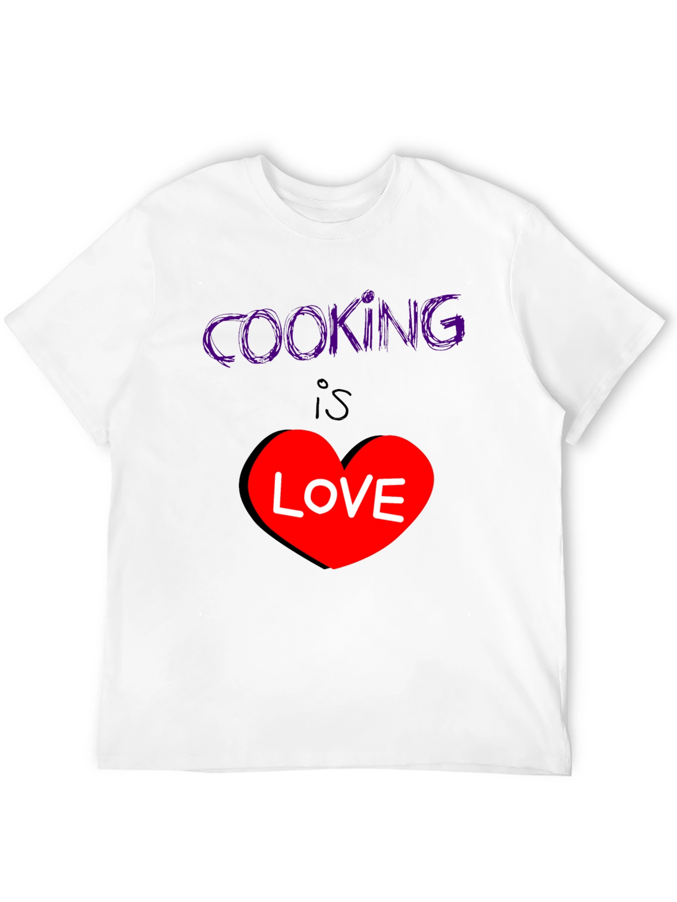 Black Cooking is Love T-Shirt - Stylish Graphic Tee view 12