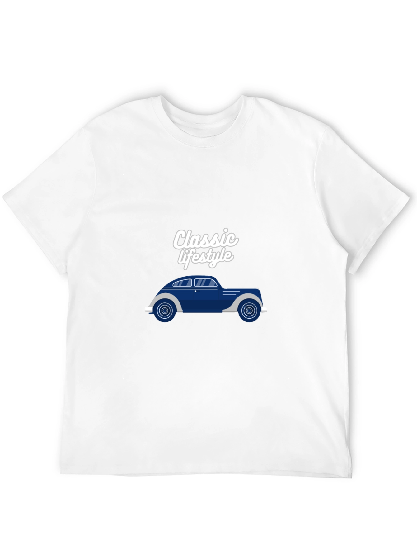 Black Classic Lifestyle Car Graphic Black T-Shirt view 12
