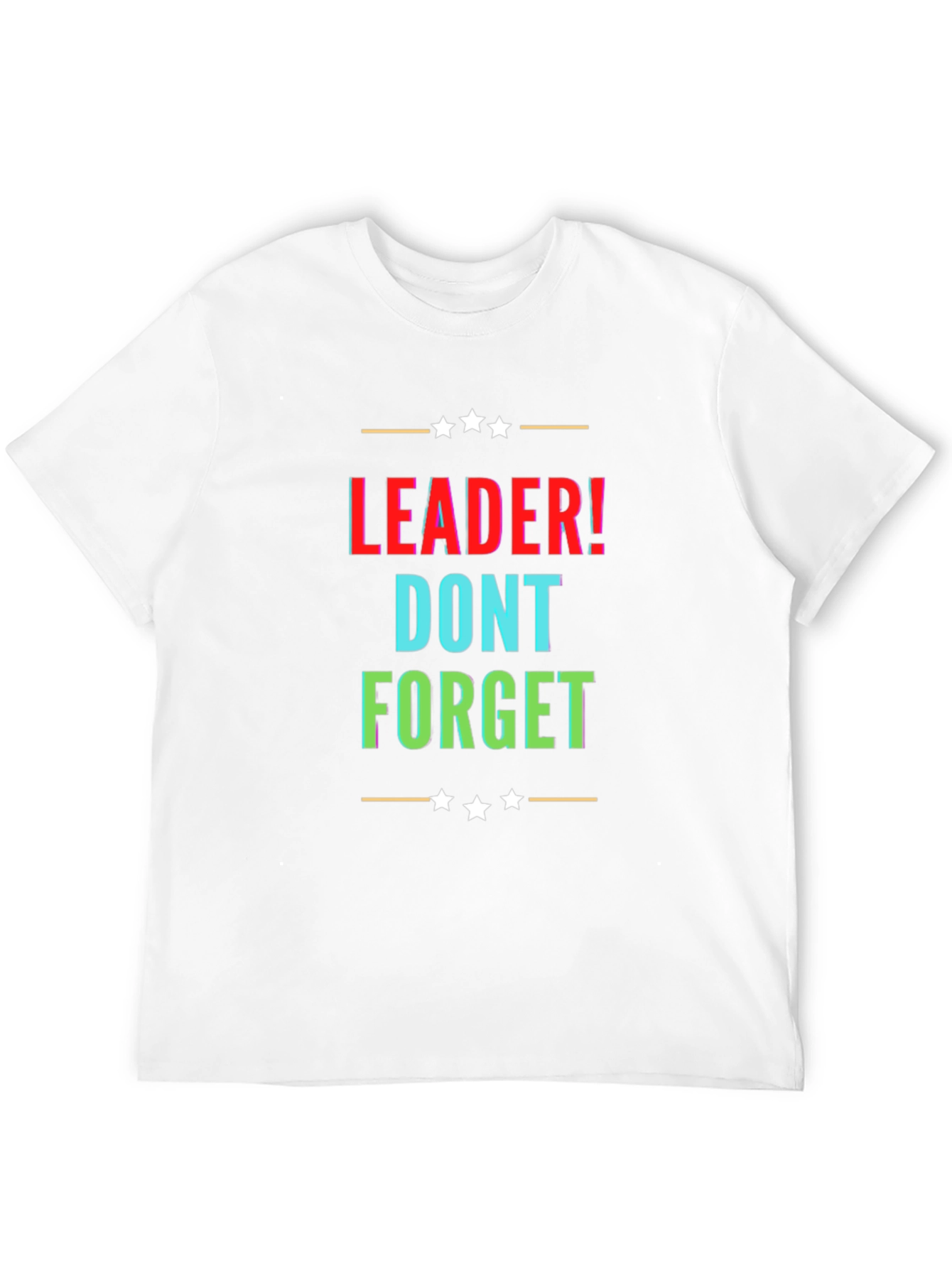 Black Leader! Dont Forget Black Graphic T-Shirt view 12