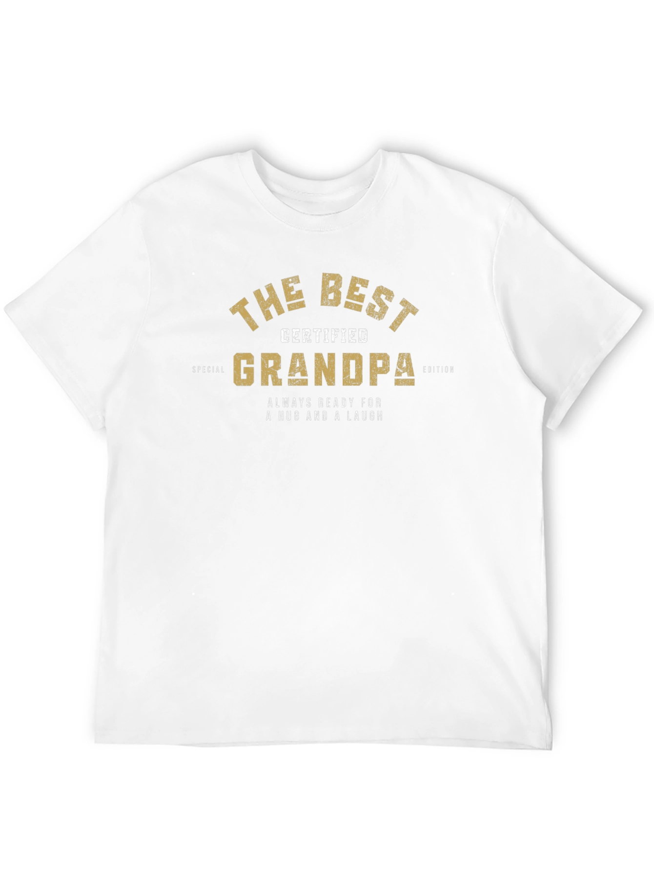 Black Best Certified Grandpa T-Shirt view 12