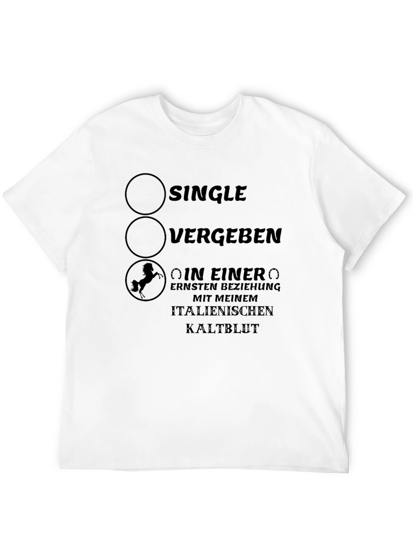 Black Single Vergeben Horse Lover T-Shirt view 12