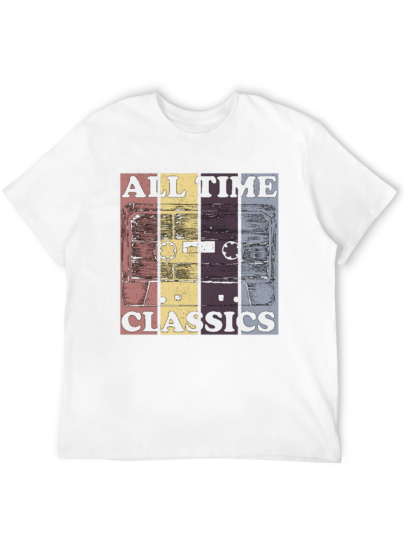 Black Retro "All Time Classics" Graphic Tee view 12