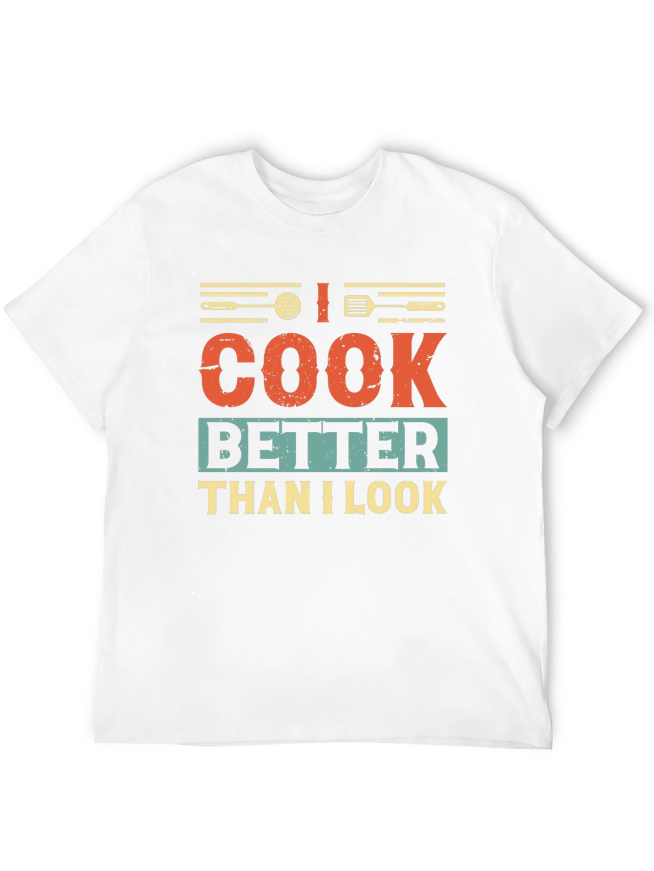 Black I Cook Better Than I Look Graphic T-Shirt view 12