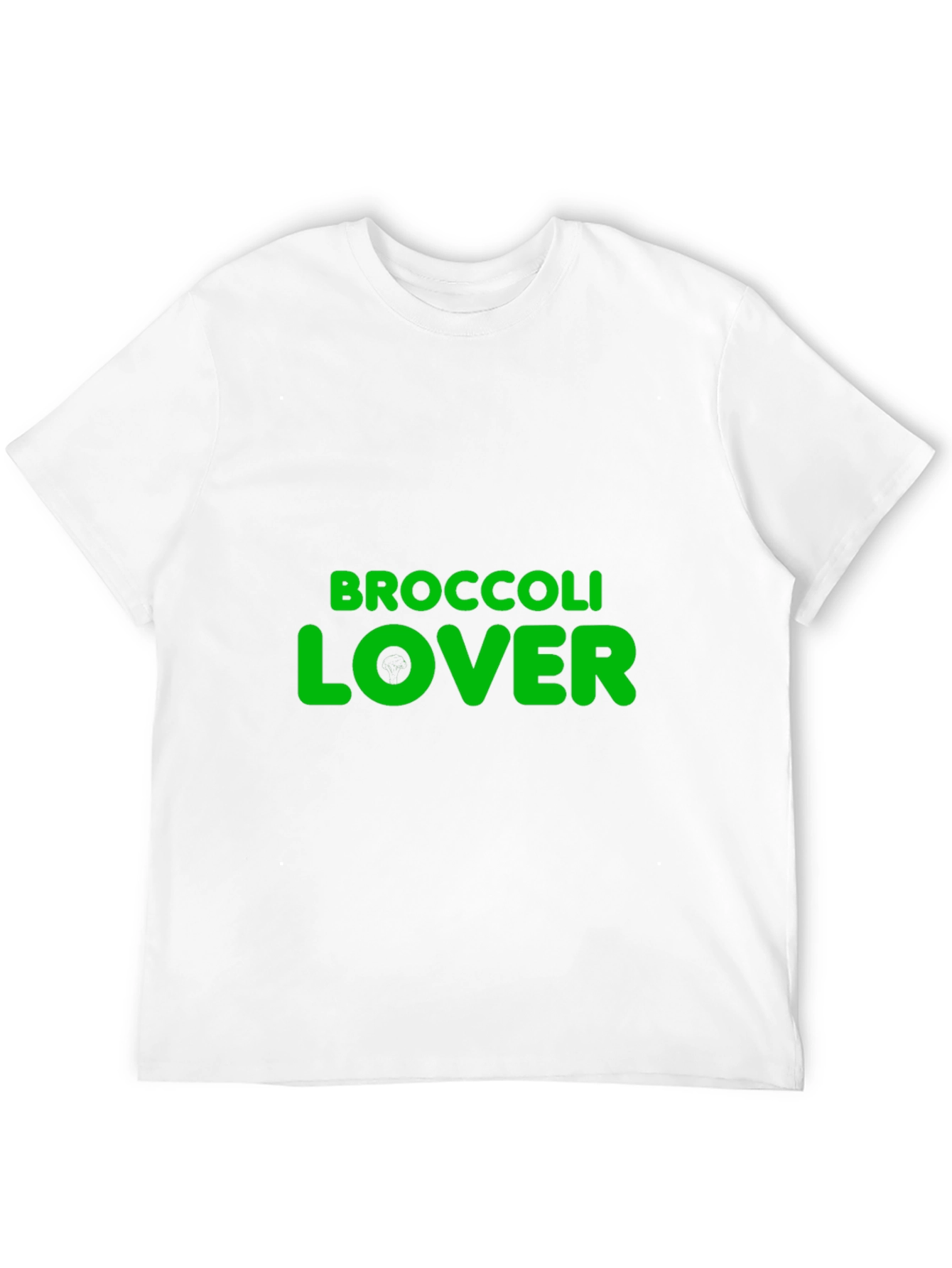 Black Broccoli Lover Graphic T-Shirt - Black view 12