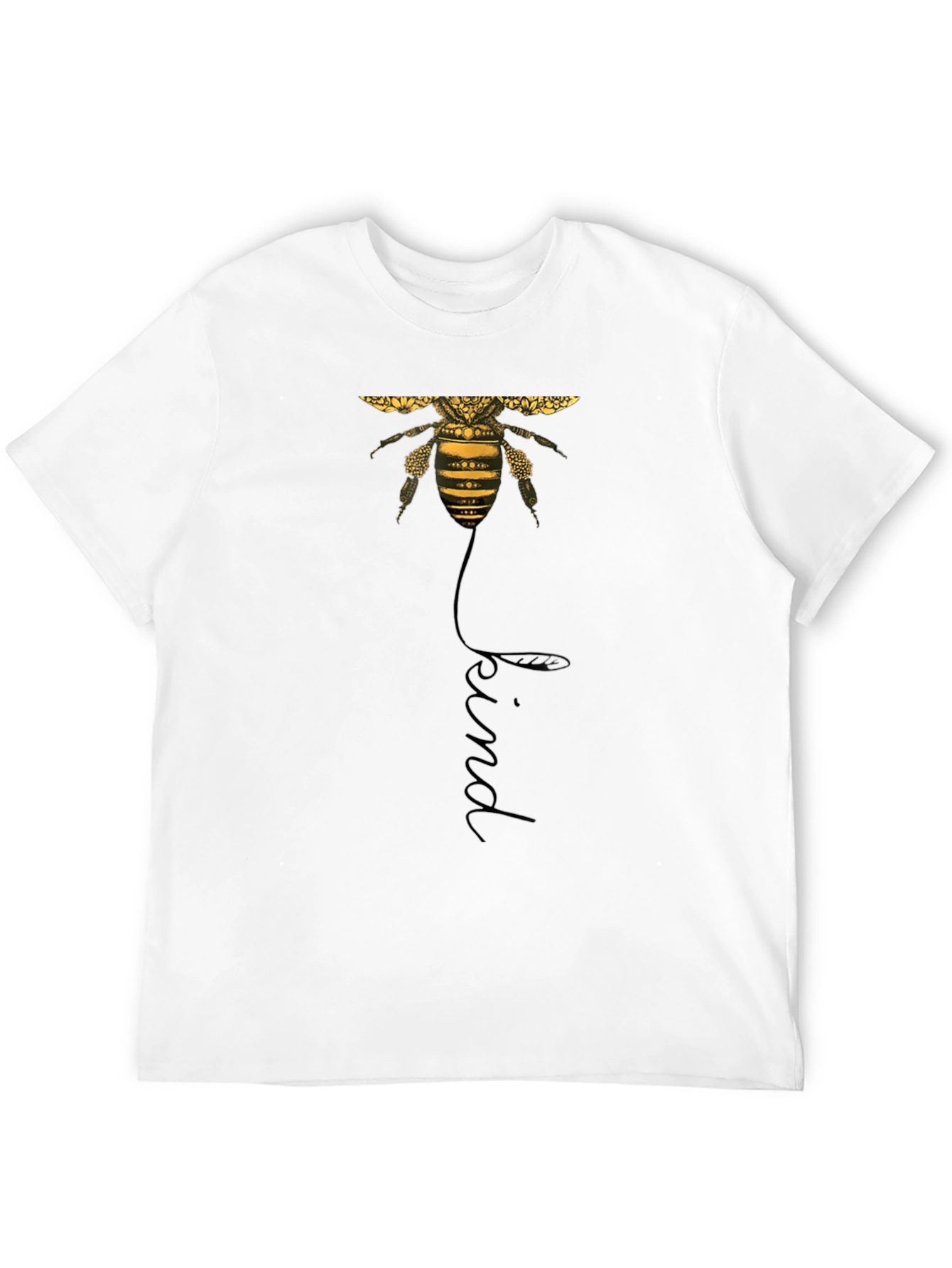 Black Bee Kind Graphic Tee - Stylish & Unique Design view 12