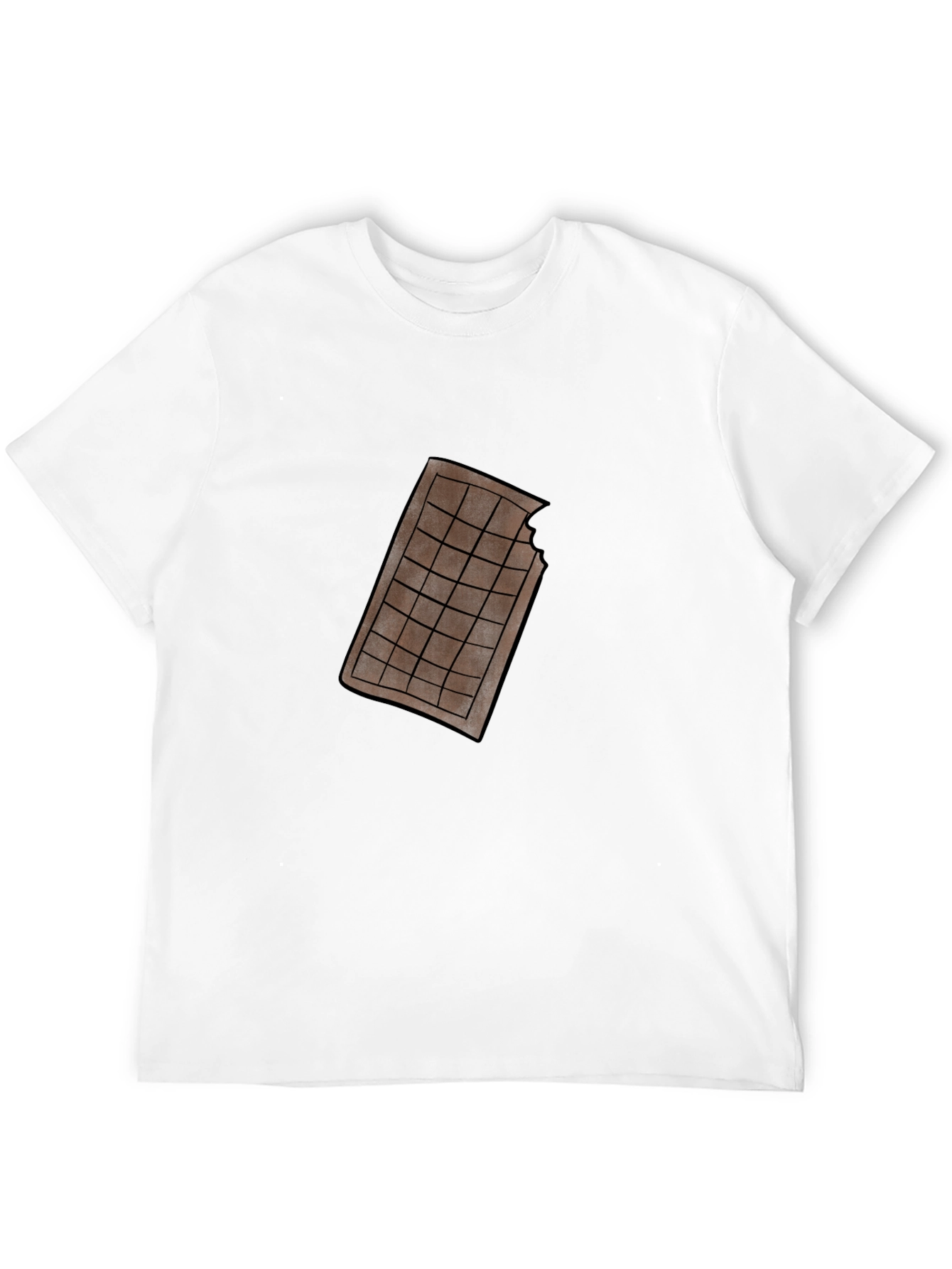Black Chocolate Bar Graphic Tee - Black T-Shirt view 12