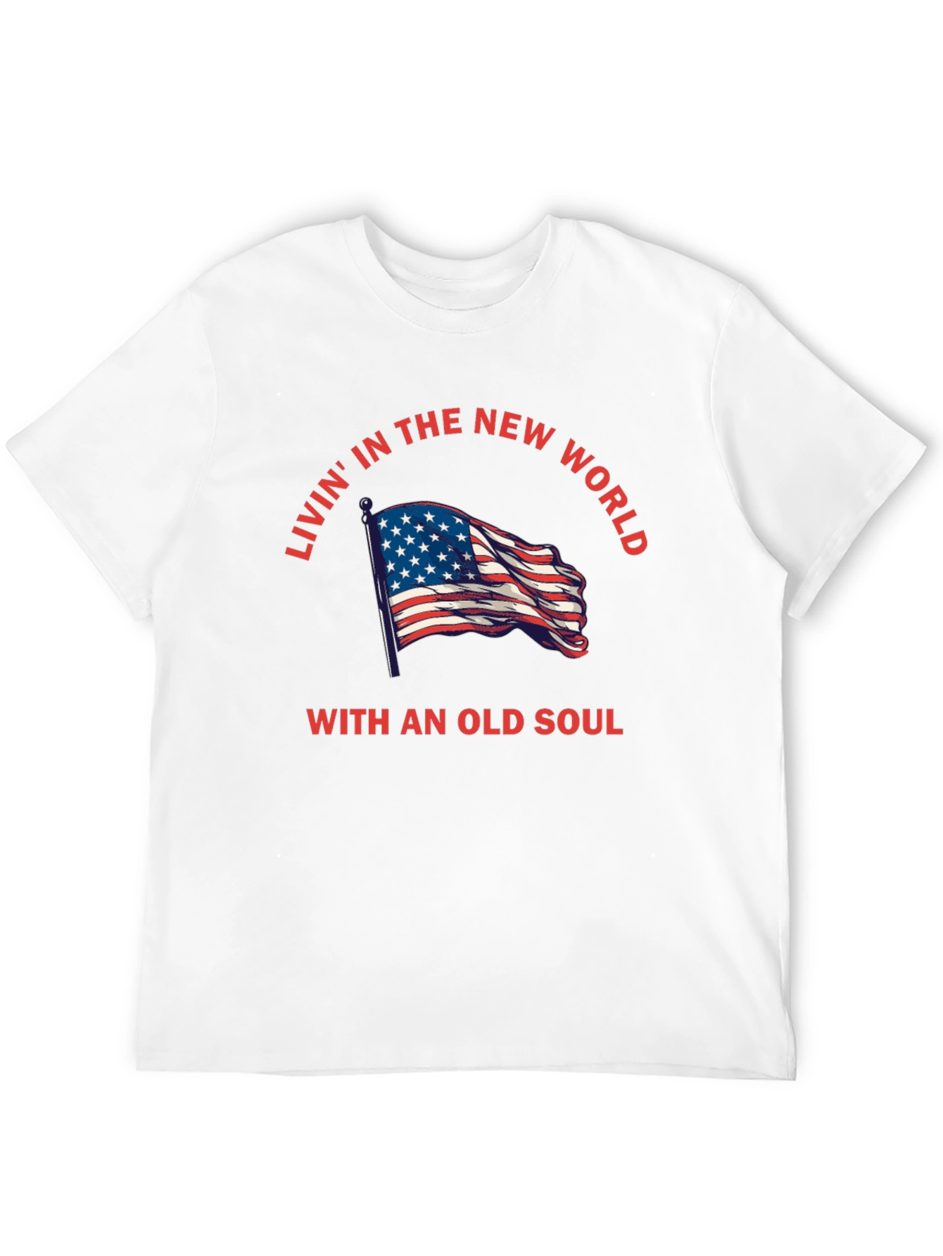 Black New World Old Soul Graphic Tee view 12