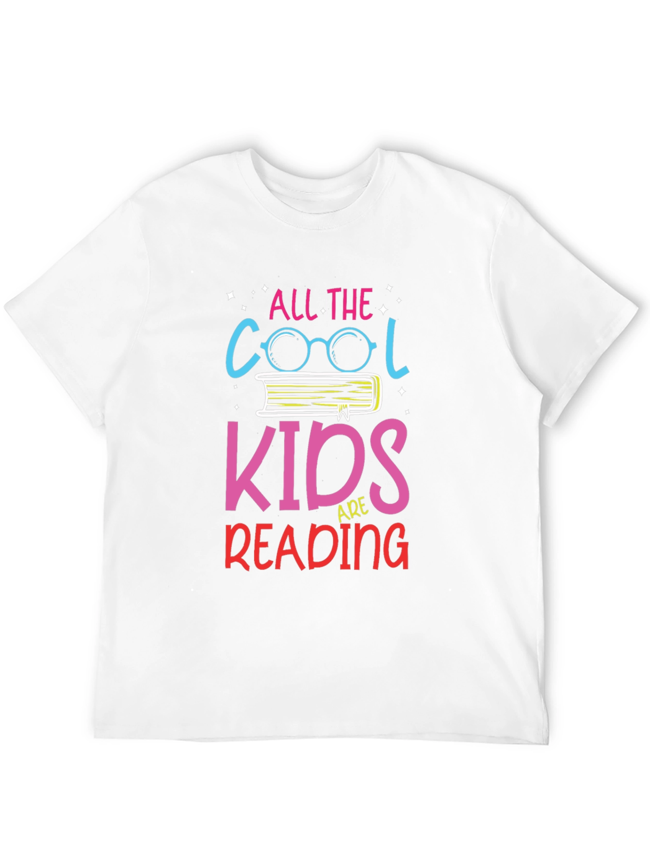Black Cool Kids Reading T-Shirt - Bookworm Apparel view 12