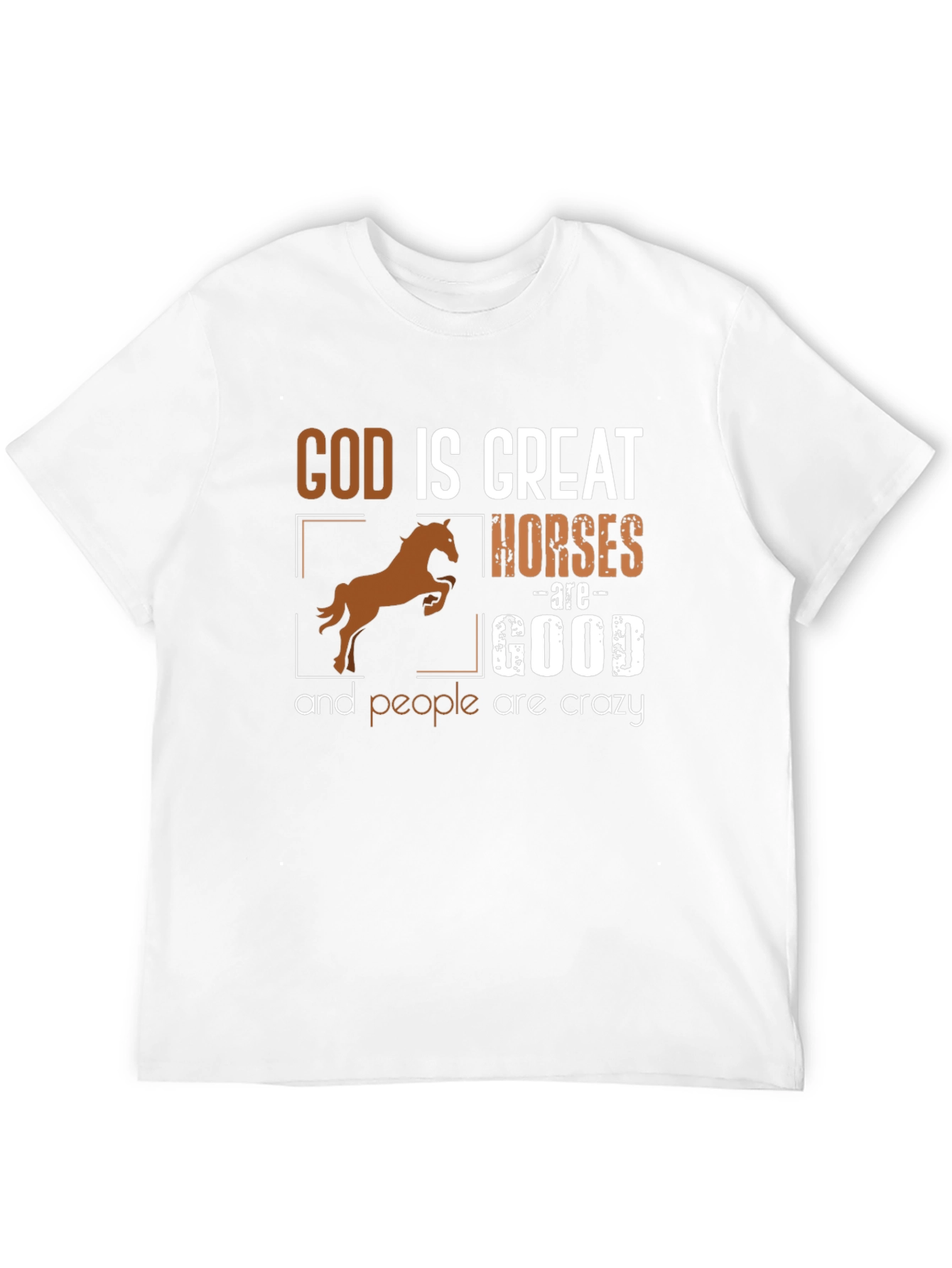 Black God is Great, Horses are Good T-Shirt view 12