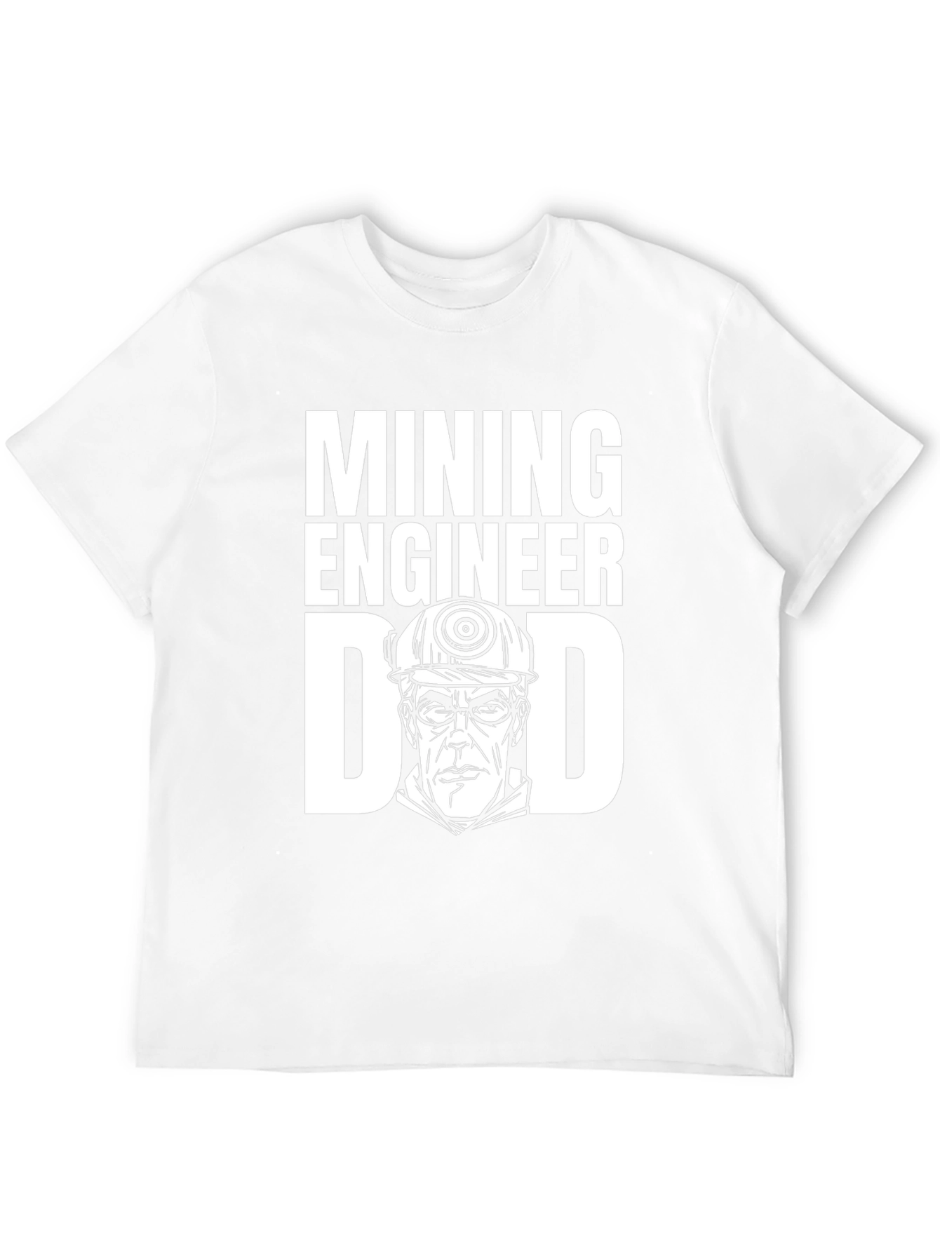 Black Mining Engineer Dad T-Shirt - Gift for Miners view 12