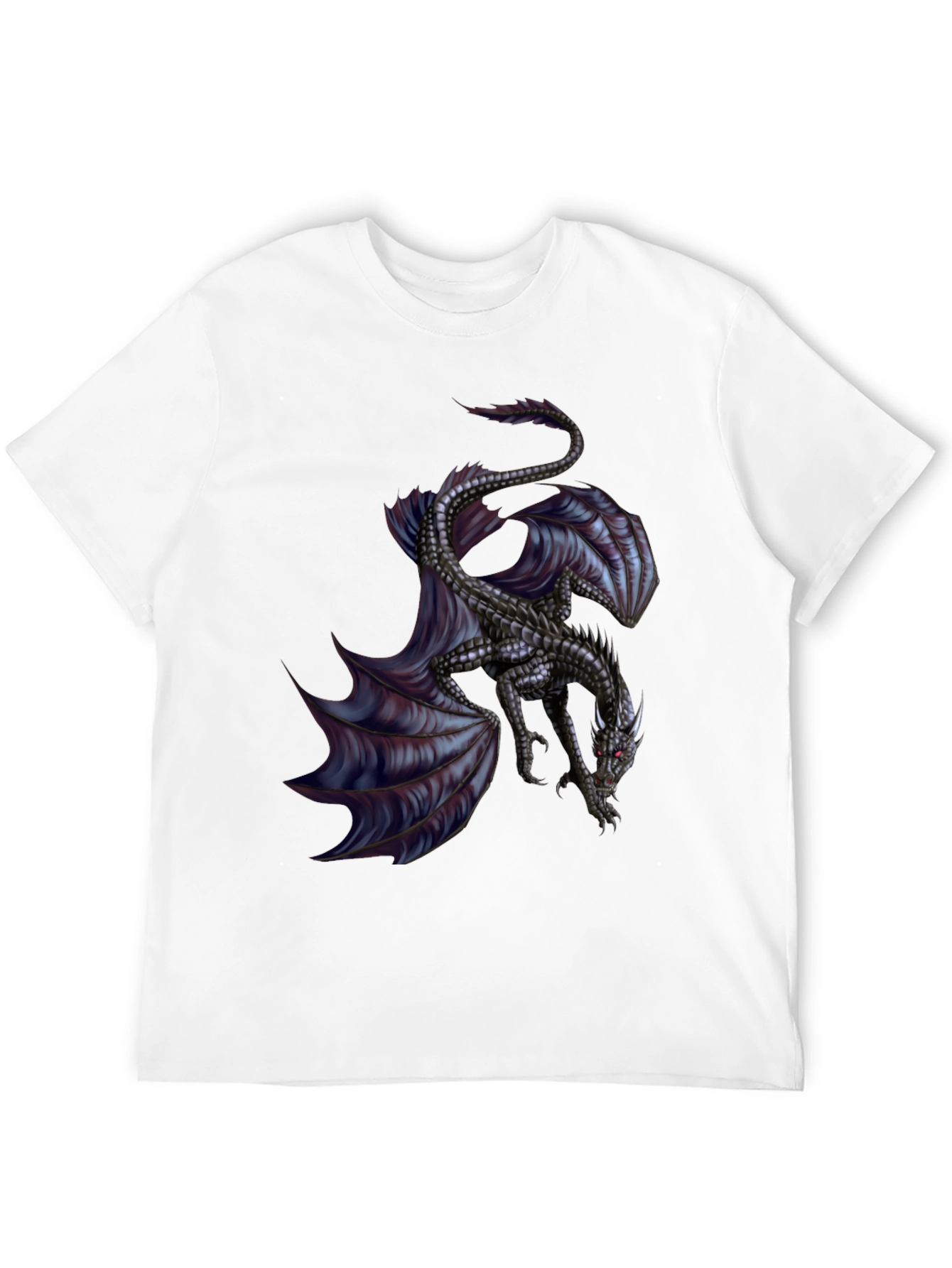 Black Dragon Graphic Black T-Shirt view 12
