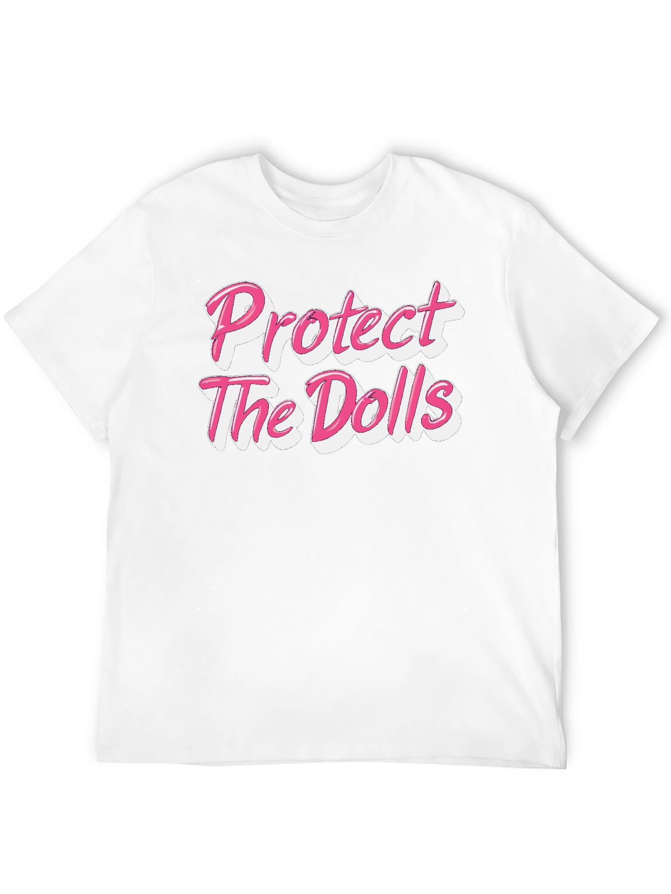 Black Protect the Dolls Black Graphic T-Shirt view 12